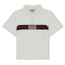 Gucci Logo Polo Shirt Juniors