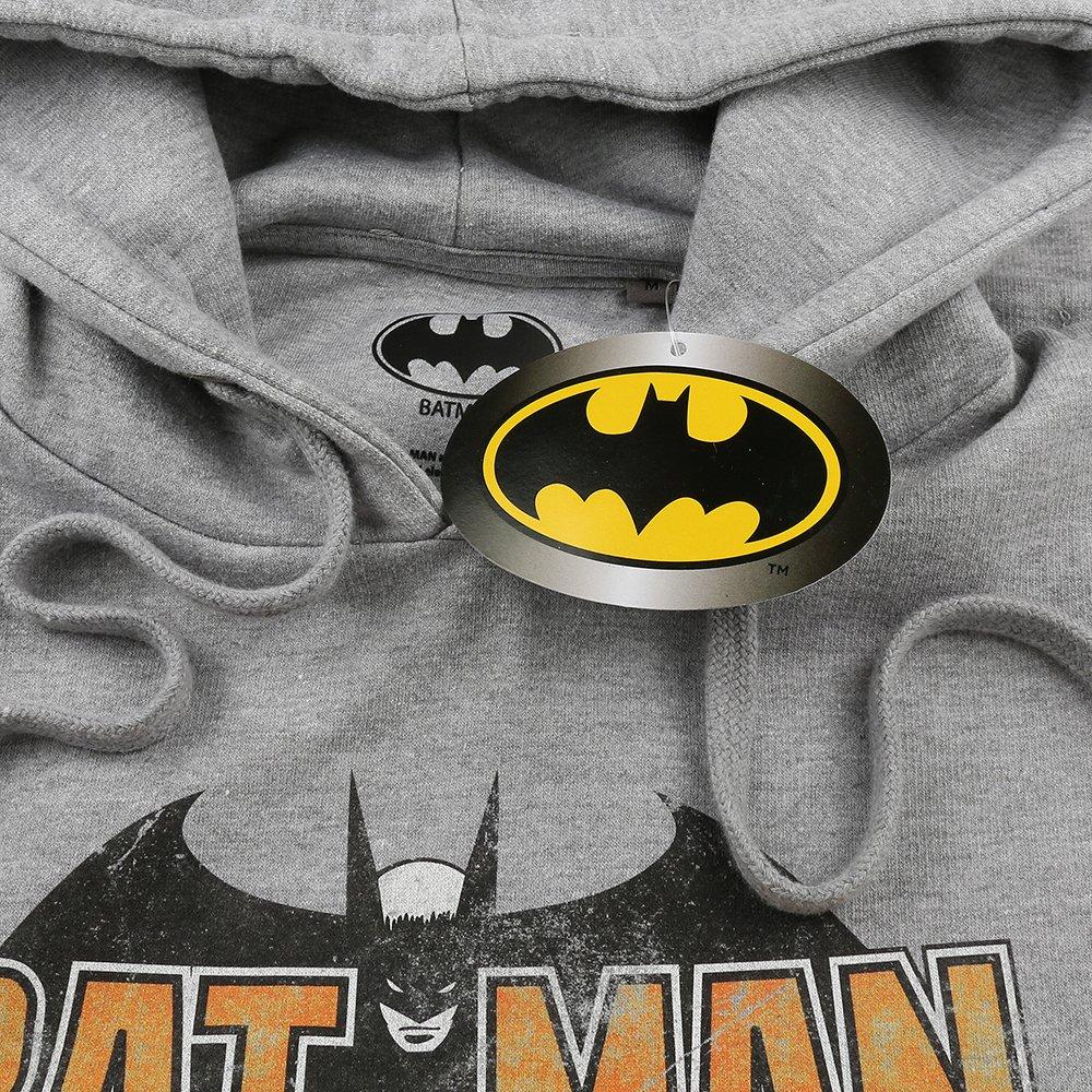 Batman Hoodie Zip-up BAPE X DC Batman Full Zip Hoodie Grey