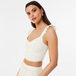 Jack Wills JW Frill Sleeve Top