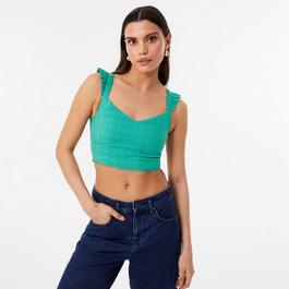 Jack Wills JW Frill Sleeve Top