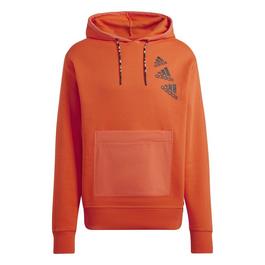 adidas Essentials Brandlove Fleece Hoodie (Gender Neutral Hoody Unisex Adults