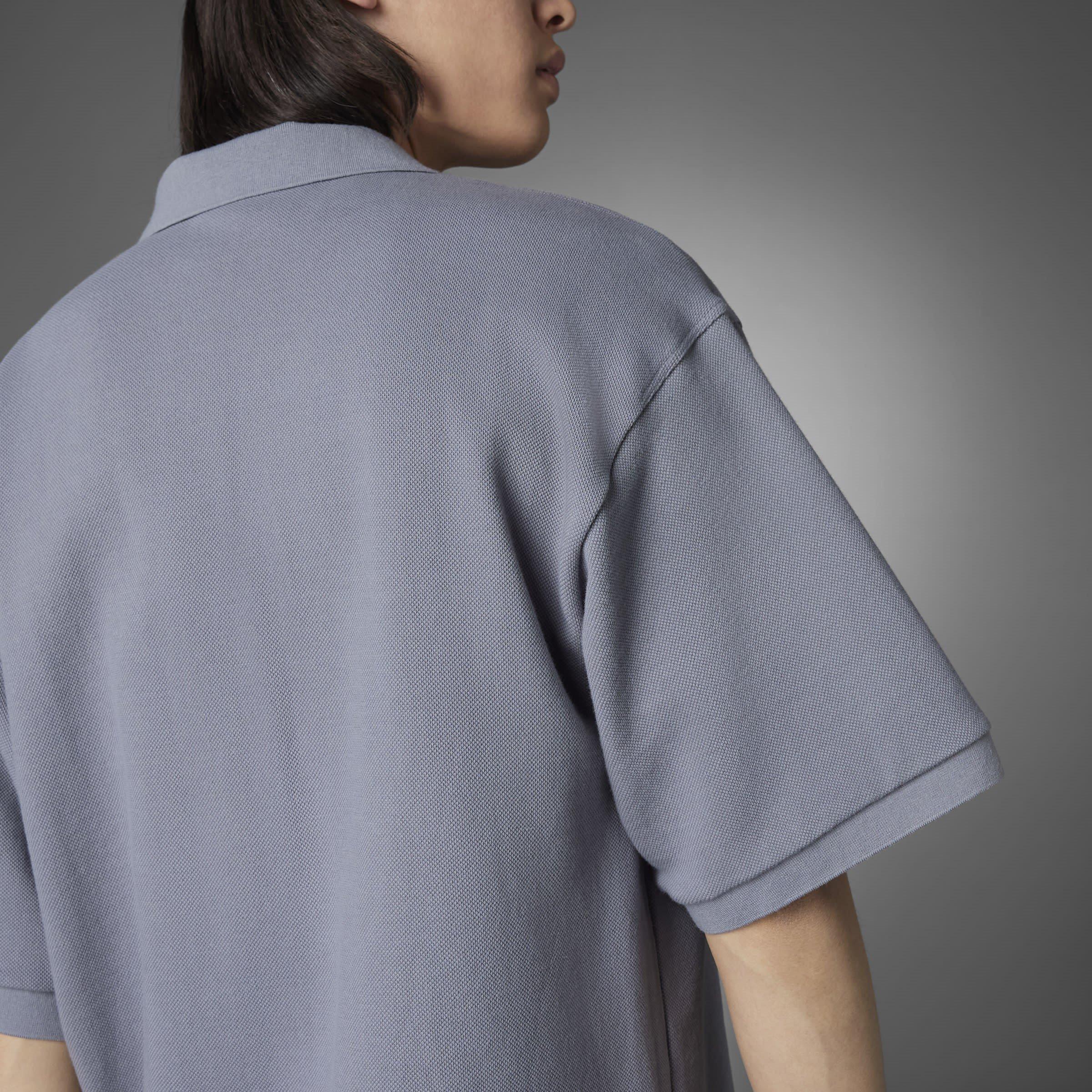 Grigio - adidas Originals - Tie Break Short-Sleeve Polo Shirt - 13