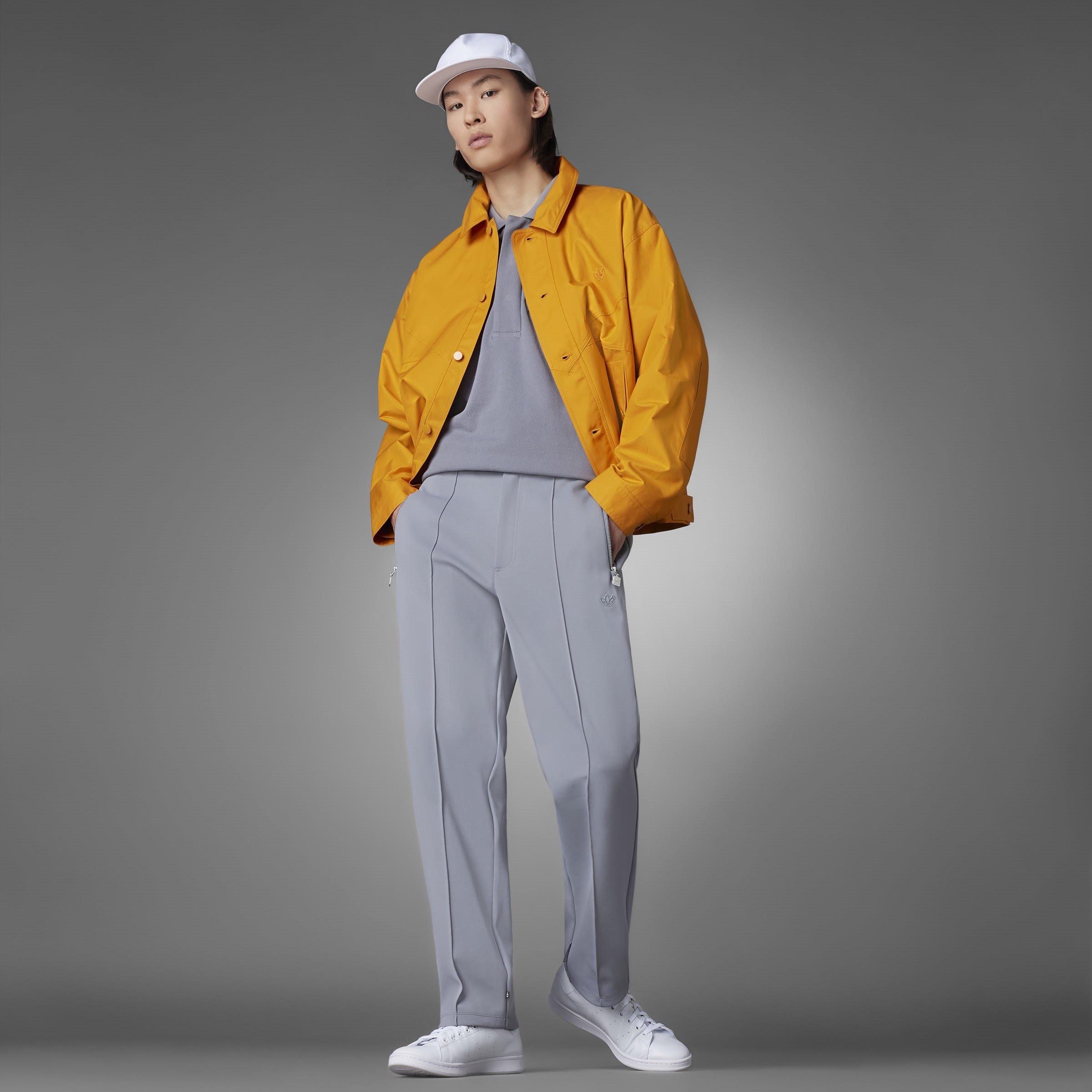 Grigio - adidas Originals - Tie Break Short-Sleeve Polo Shirt - 15