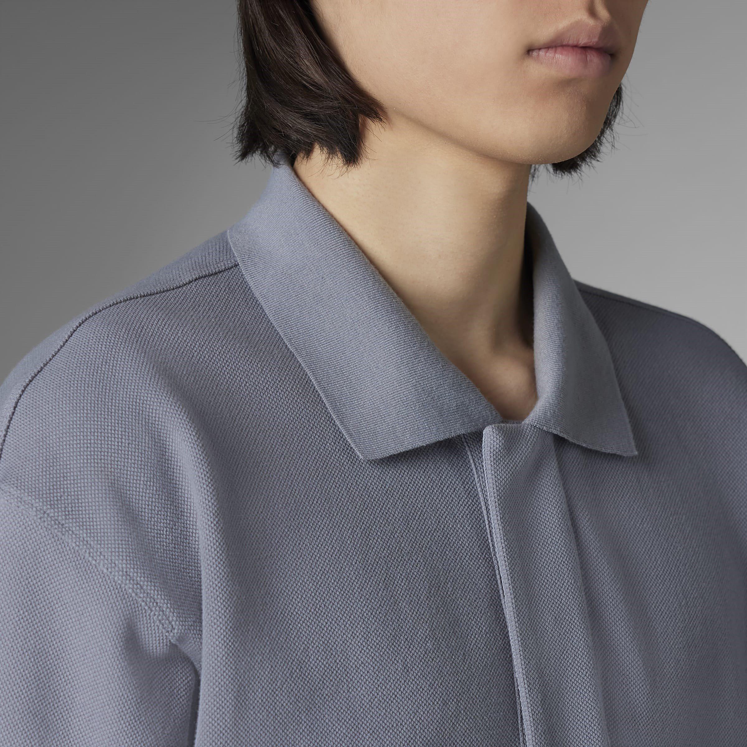 Grigio - adidas Originals - Tie Break Short-Sleeve Polo Shirt - 8