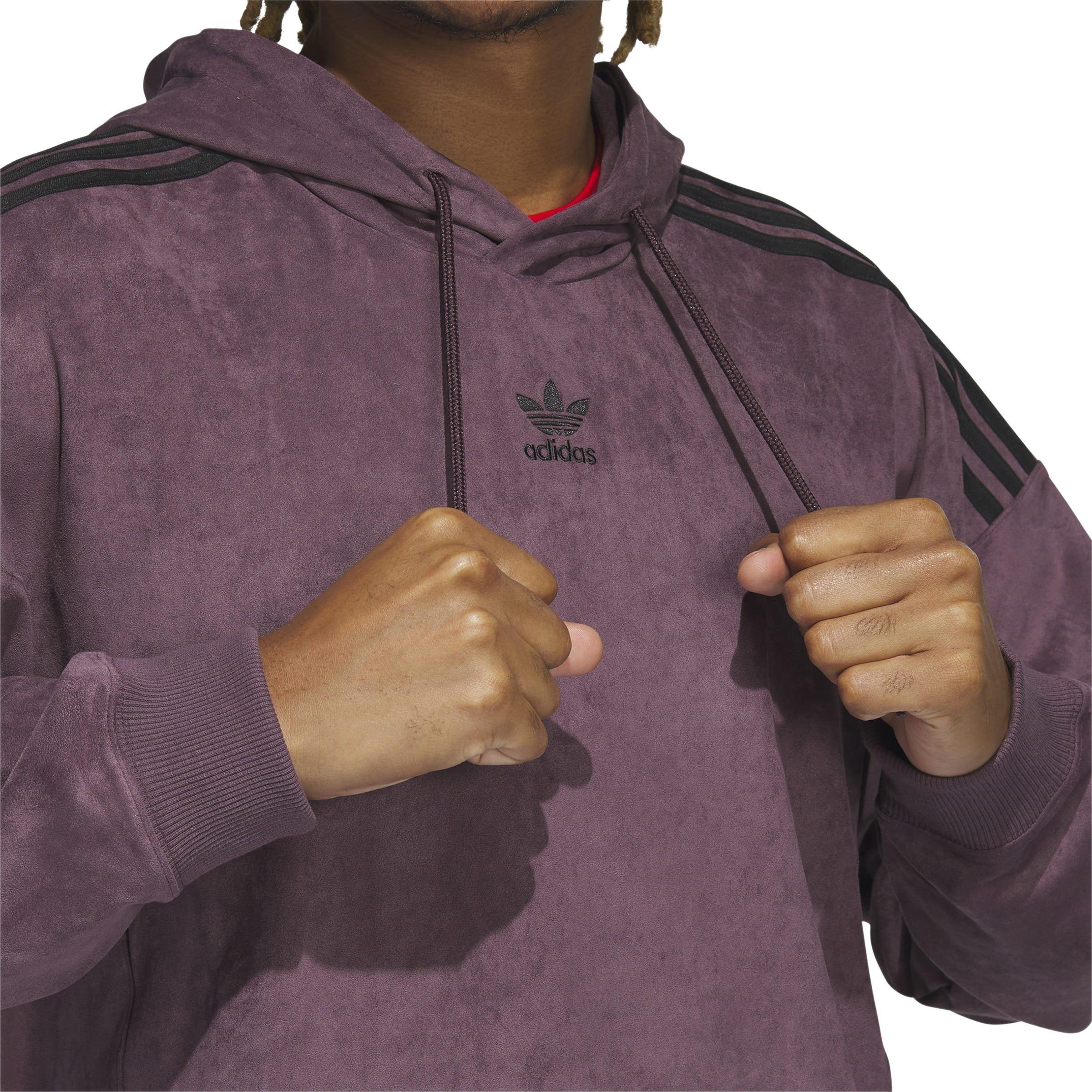 Purple - adidas Originals - Adicolour Classics Plush Hoodie - 6