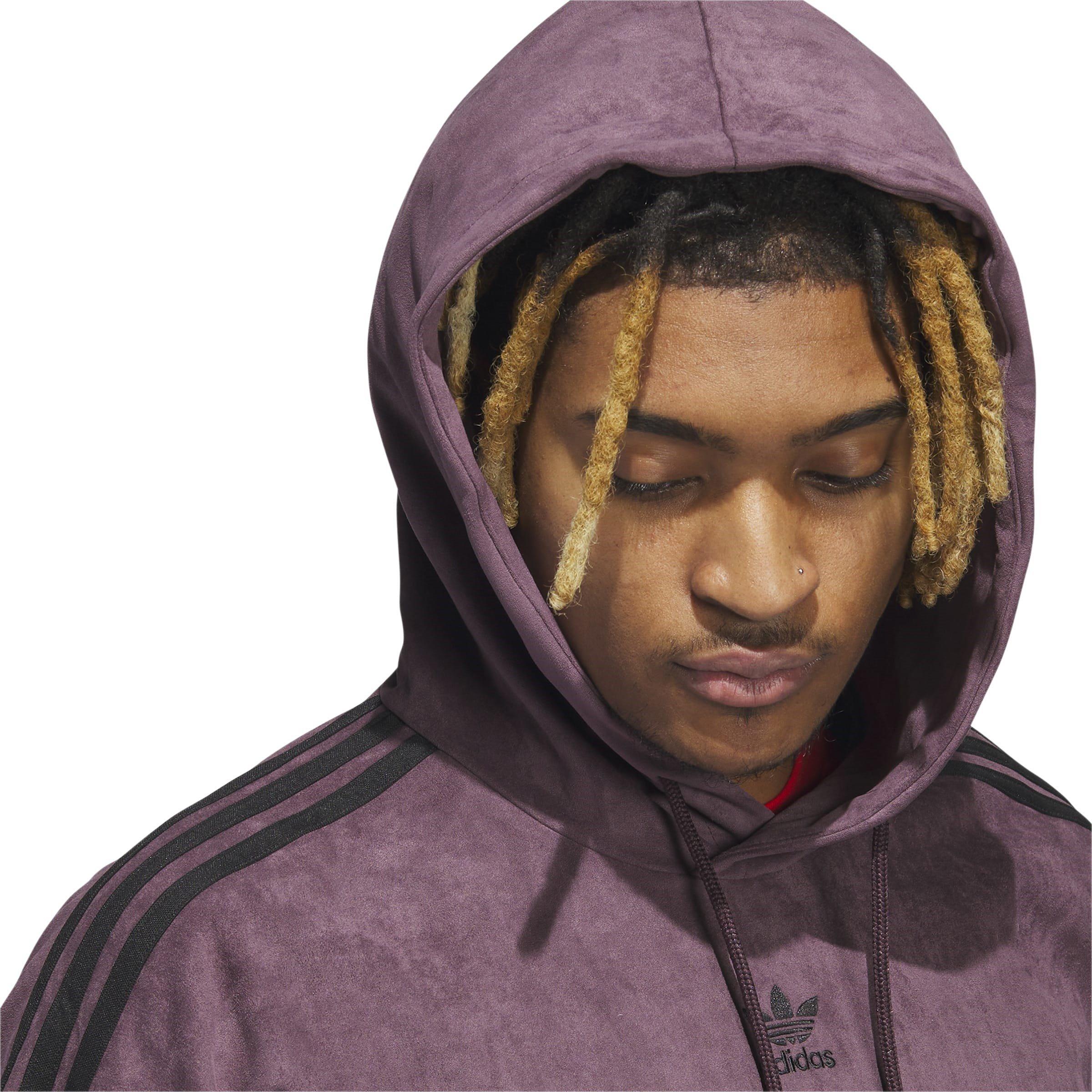 Purple - adidas Originals - Adicolour Classics Plush Hoodie - 7