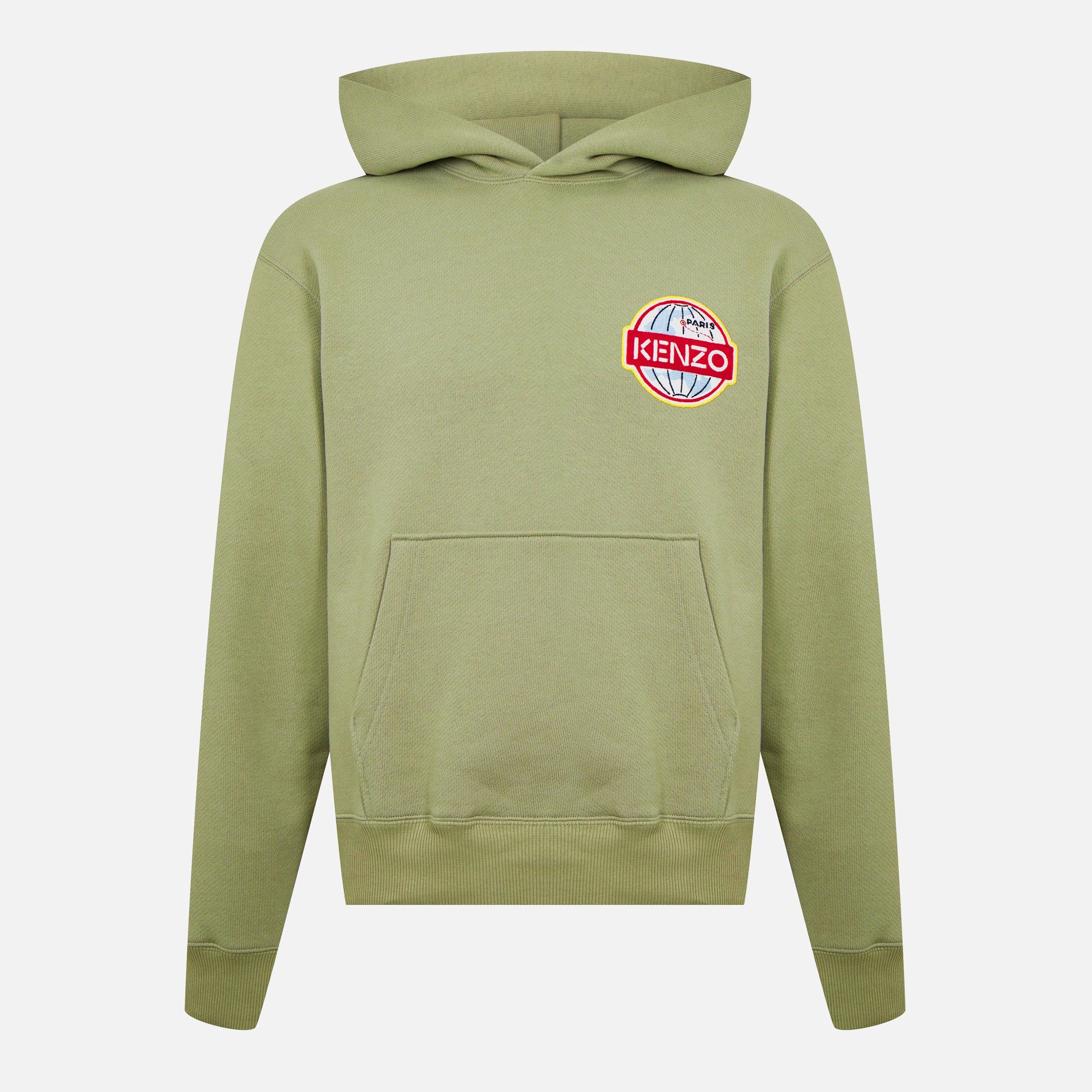 Sage Green - Kenzo - Men's Travel Hoodie - 5