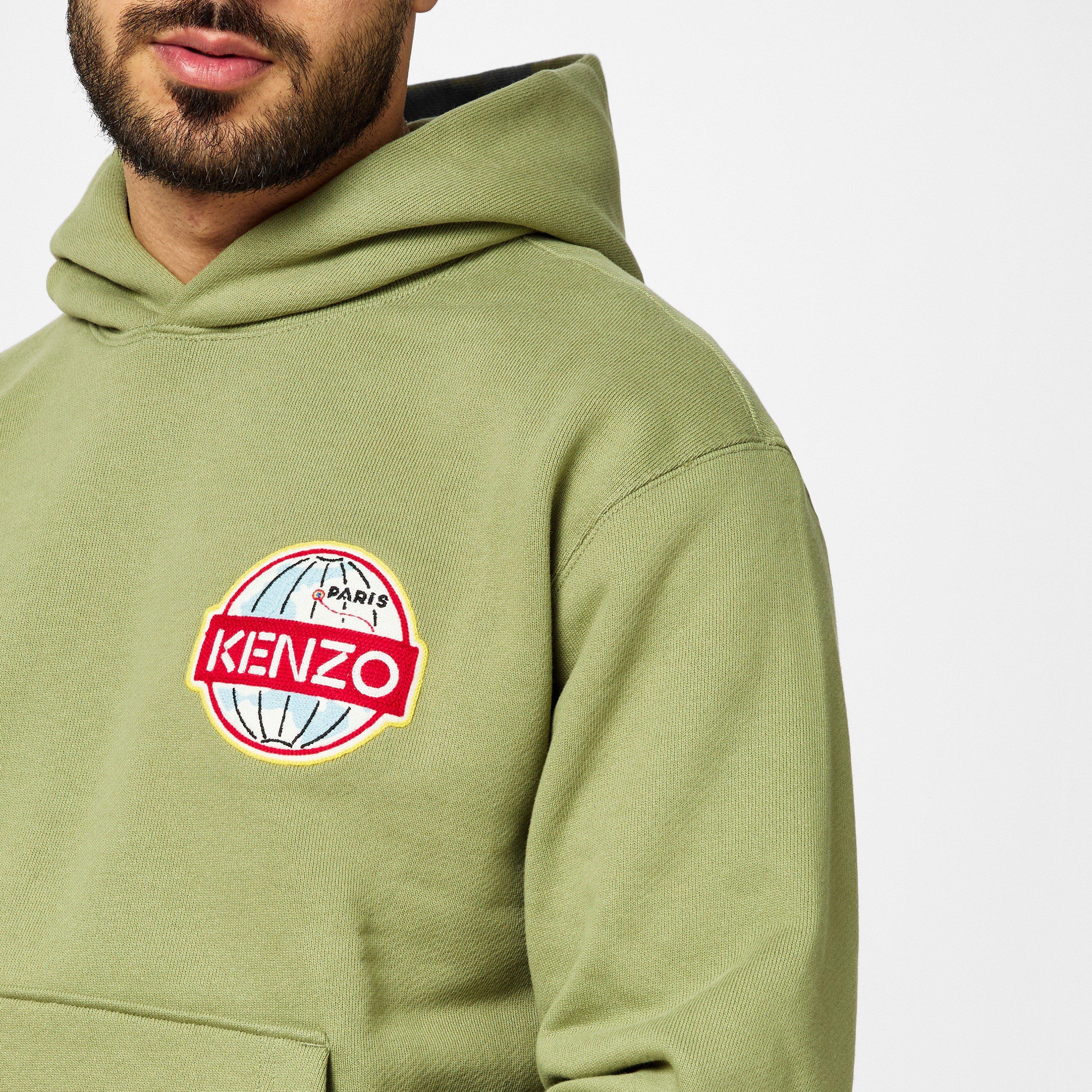 Sage Green - Kenzo - Men's Travel Hoodie - 3