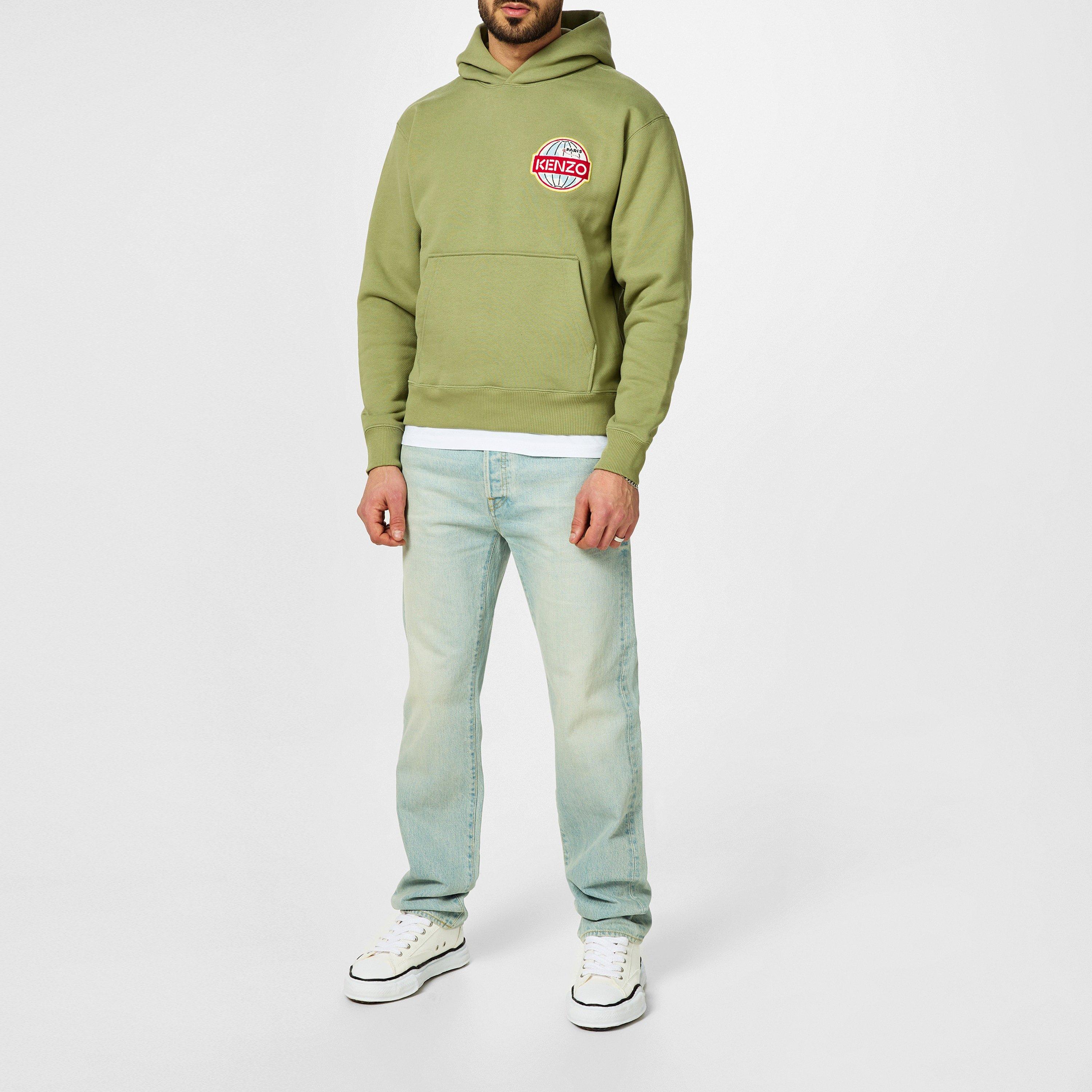 Sage Green - Kenzo - Men's Travel Hoodie - 4
