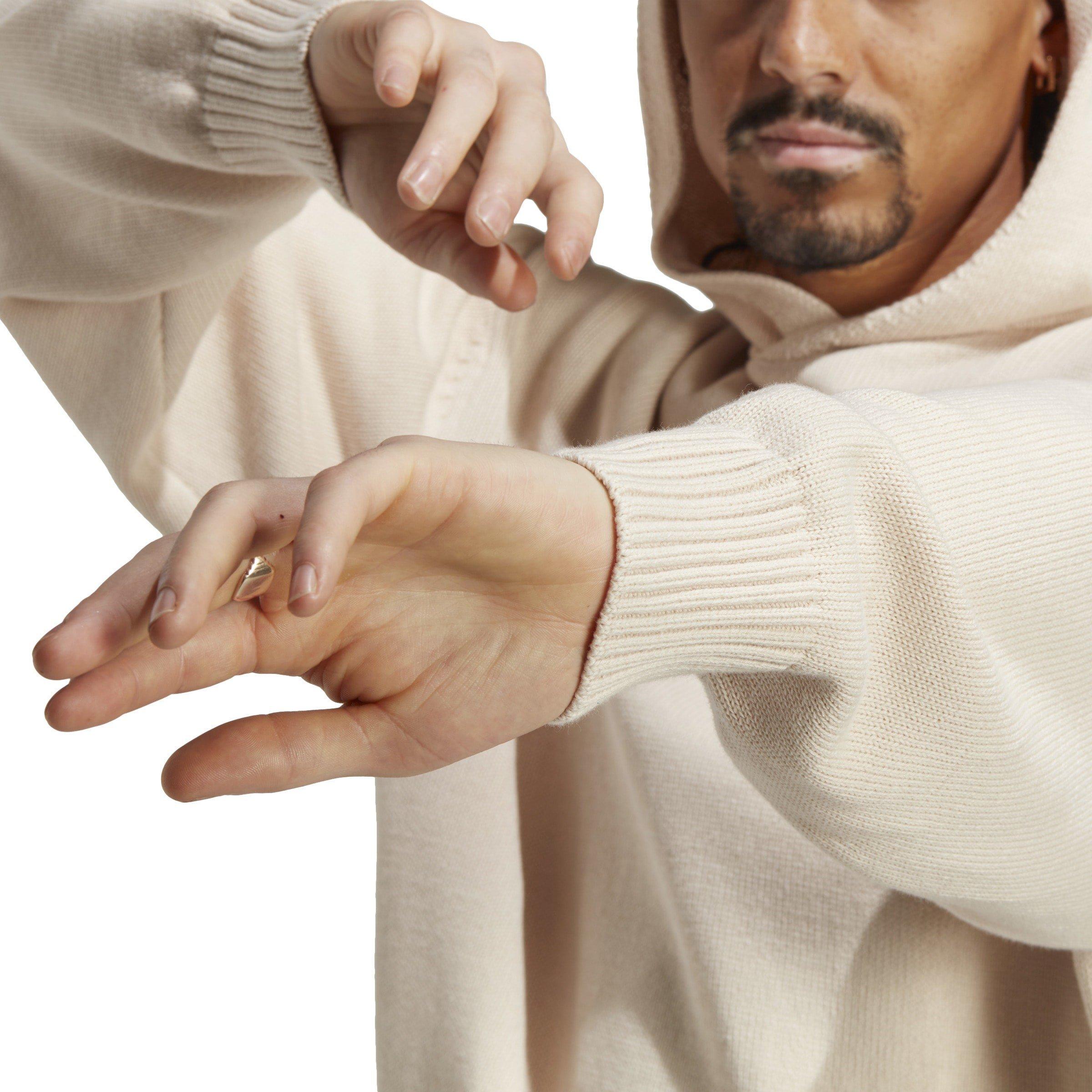 Cream - adidas Originals - Men's Over the Head Hoodie - 5