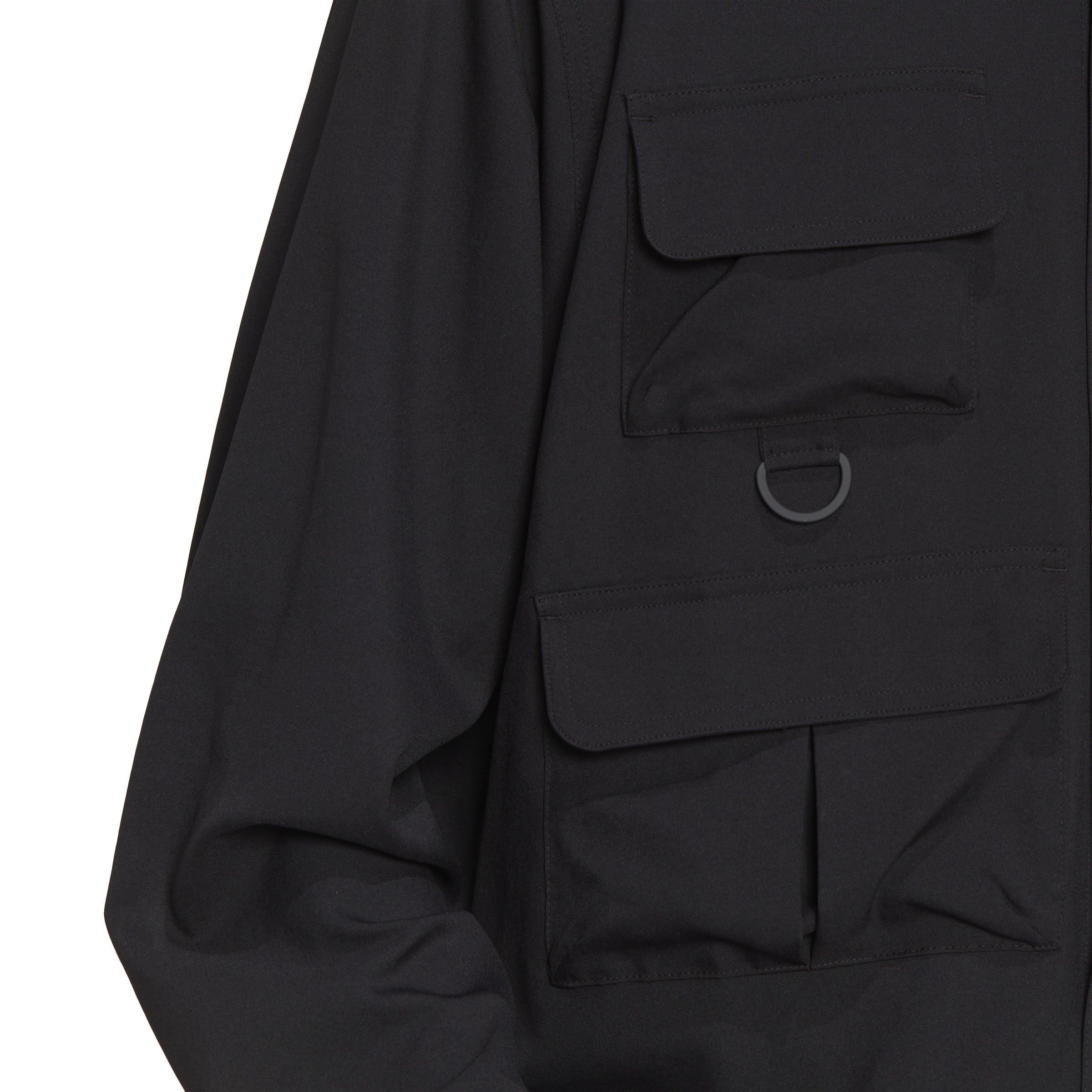 Black - adidas Originals - Men's Plain Long-Sleeve Shirt - 6