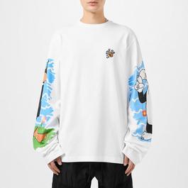 Iceberg Cartoon Long Sleeve T-Shirt