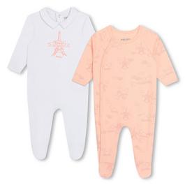 Kenzo 2 Pack Of Baby Grow Babies