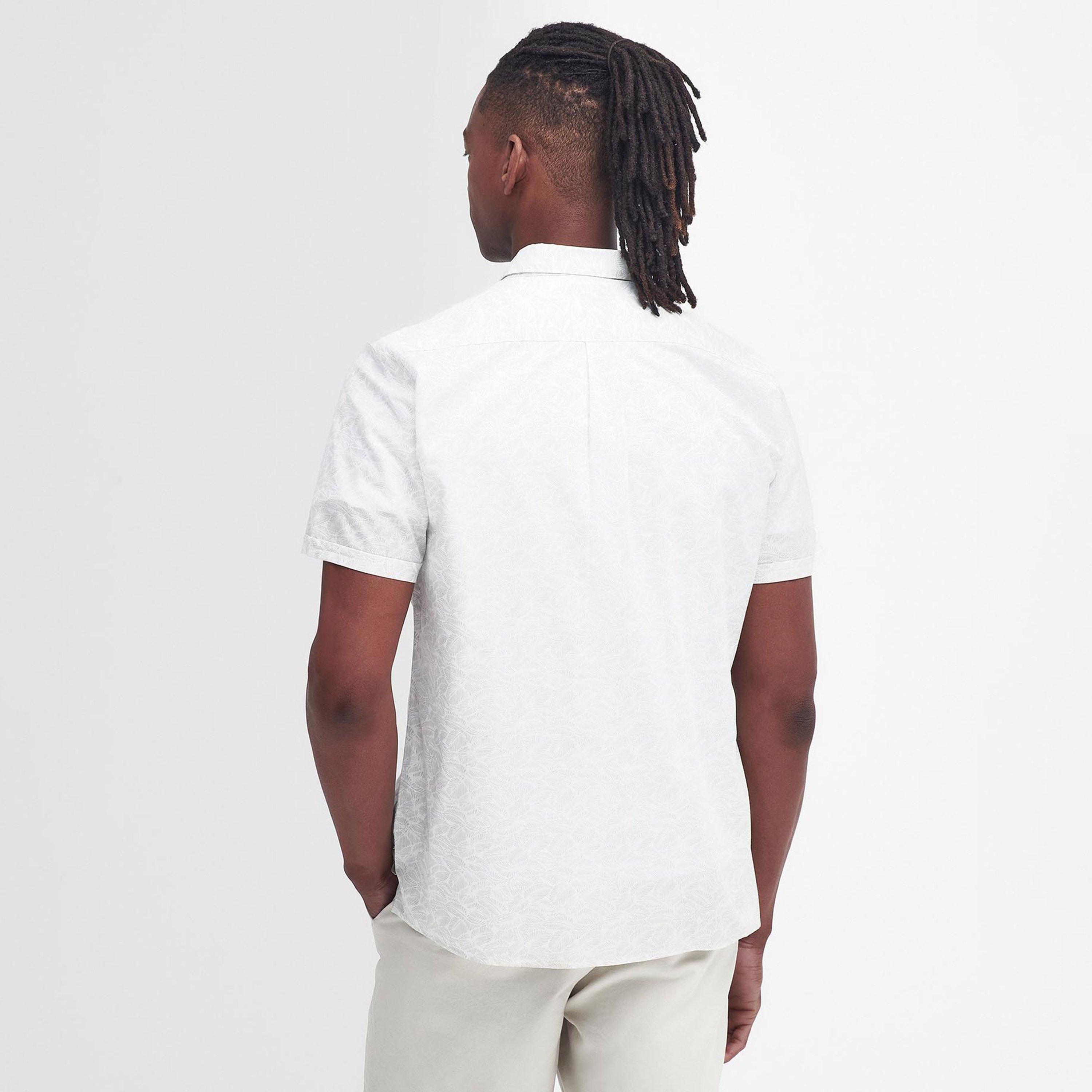 Ecru BE11 - Barbour - Horsehill Regular Short Sleeve Shirt - 3