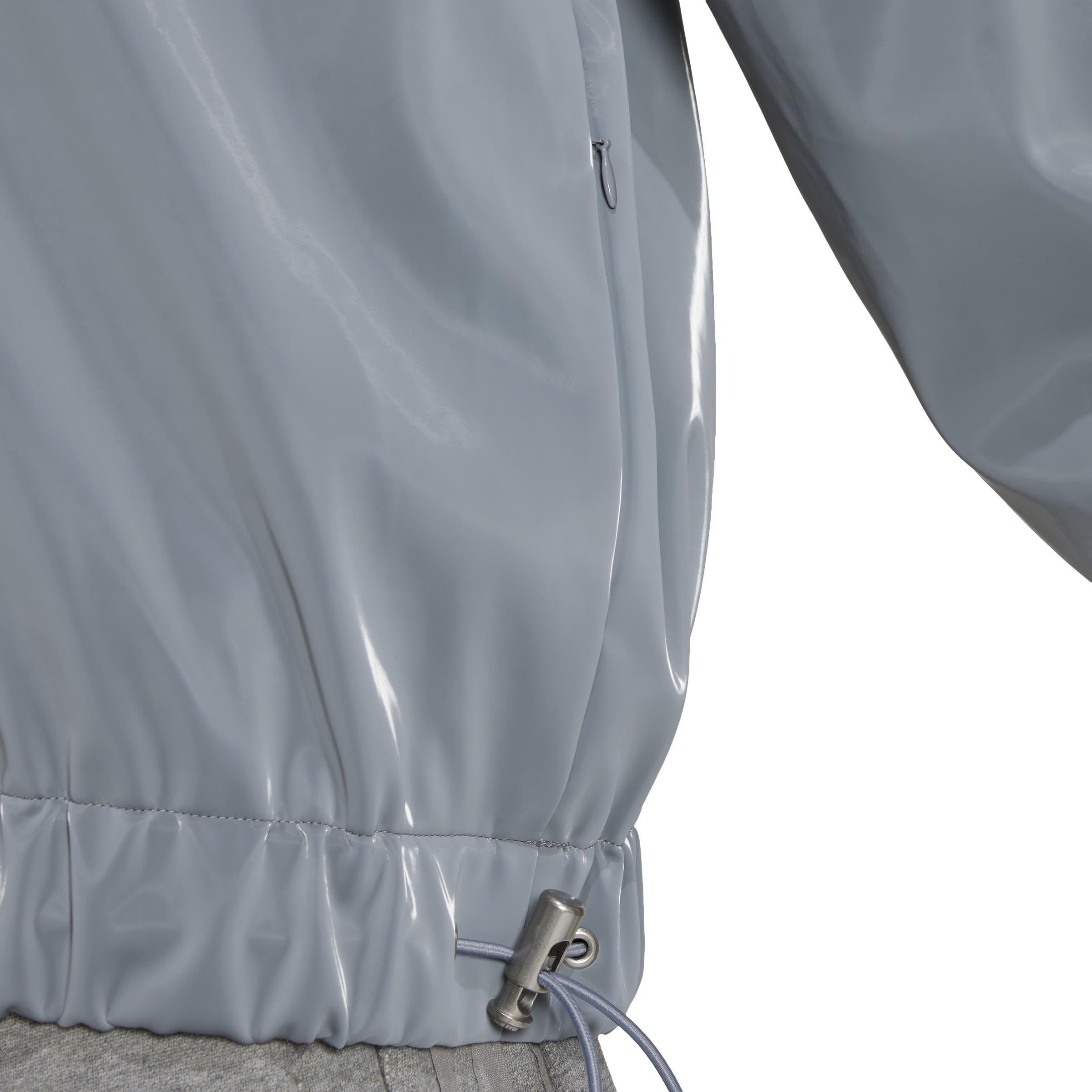 Cinzento - adidas Originals - High Shine Hoodie - 5