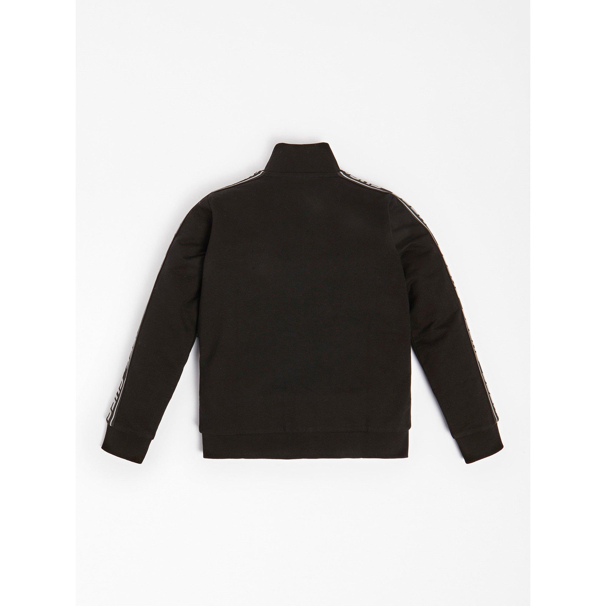 Blk A996 JBLK - Guess - Kids' Long-Sleeve Full-Zip Fleece - 2