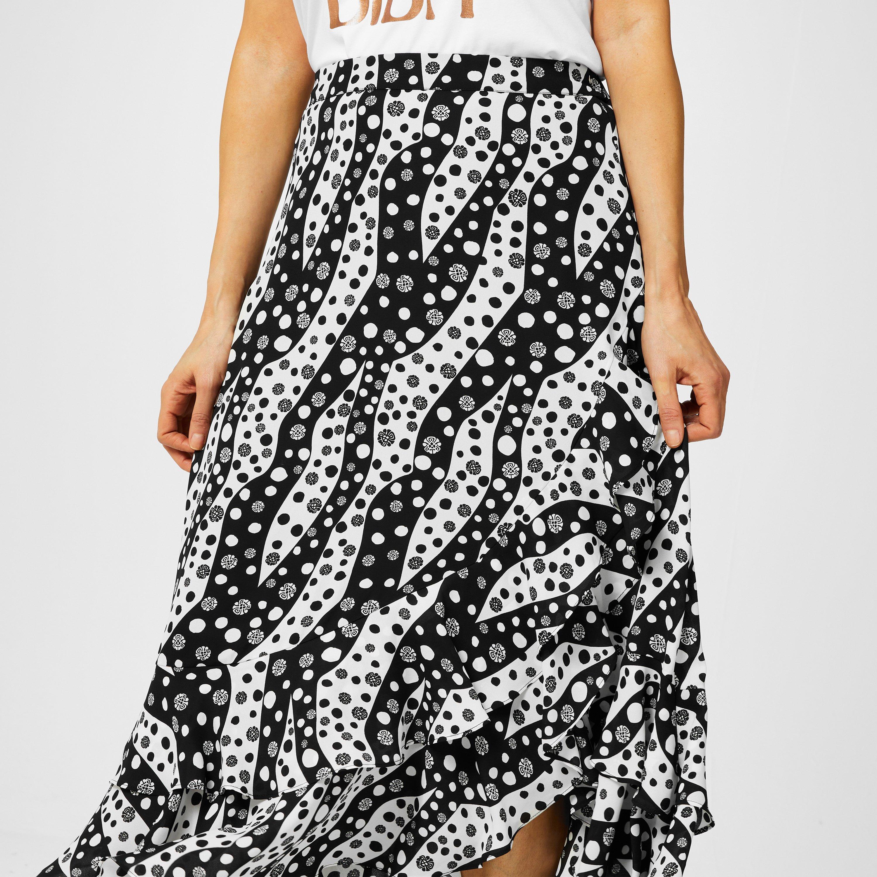 Mono Spot - Biba - Biba Ruffle Detail Skirt - 3