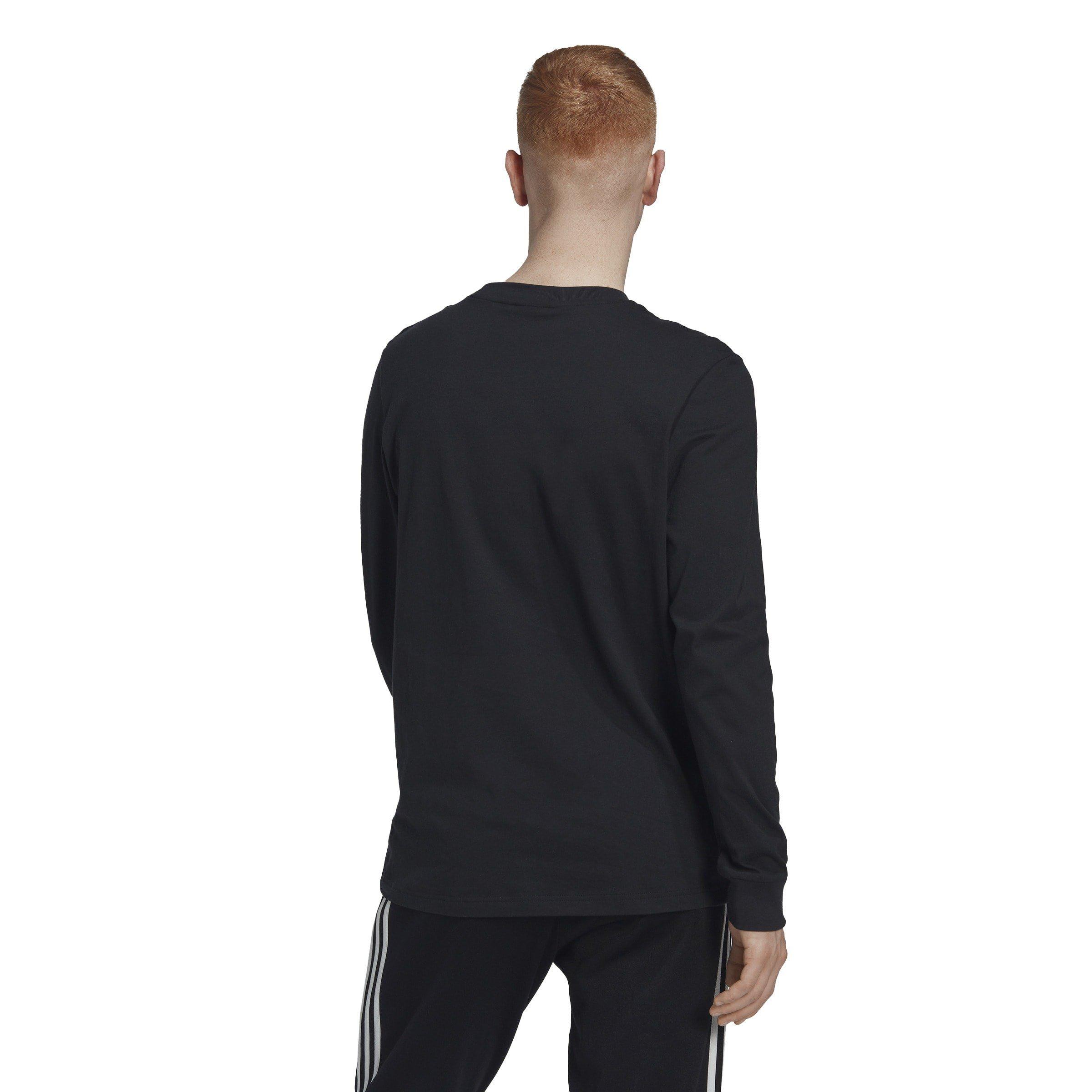 Black - adidas Originals - Men's Long-Sleeve T-Shirt - 3
