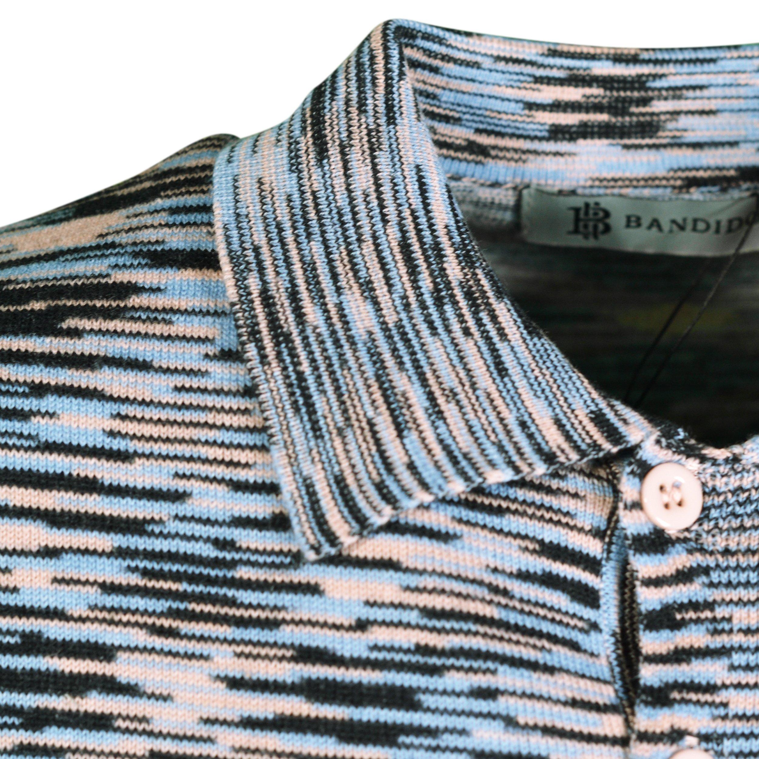 Ice - Moda Bandidos - Kids' Space Dye Short-Sleeve Polo Shirt - 4