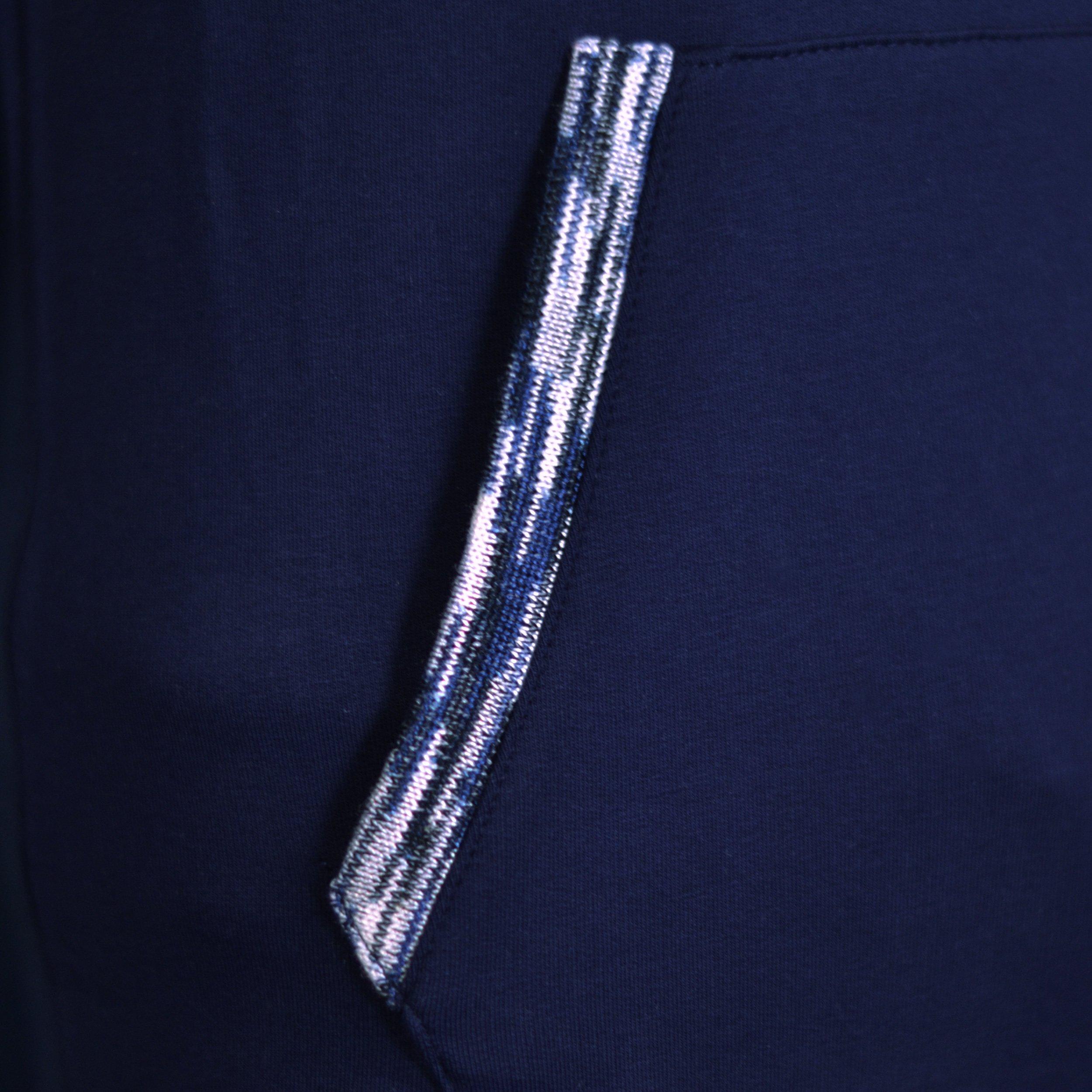 Navy - Moda Bandidos - Kids' Space Dye Hoodie - 4