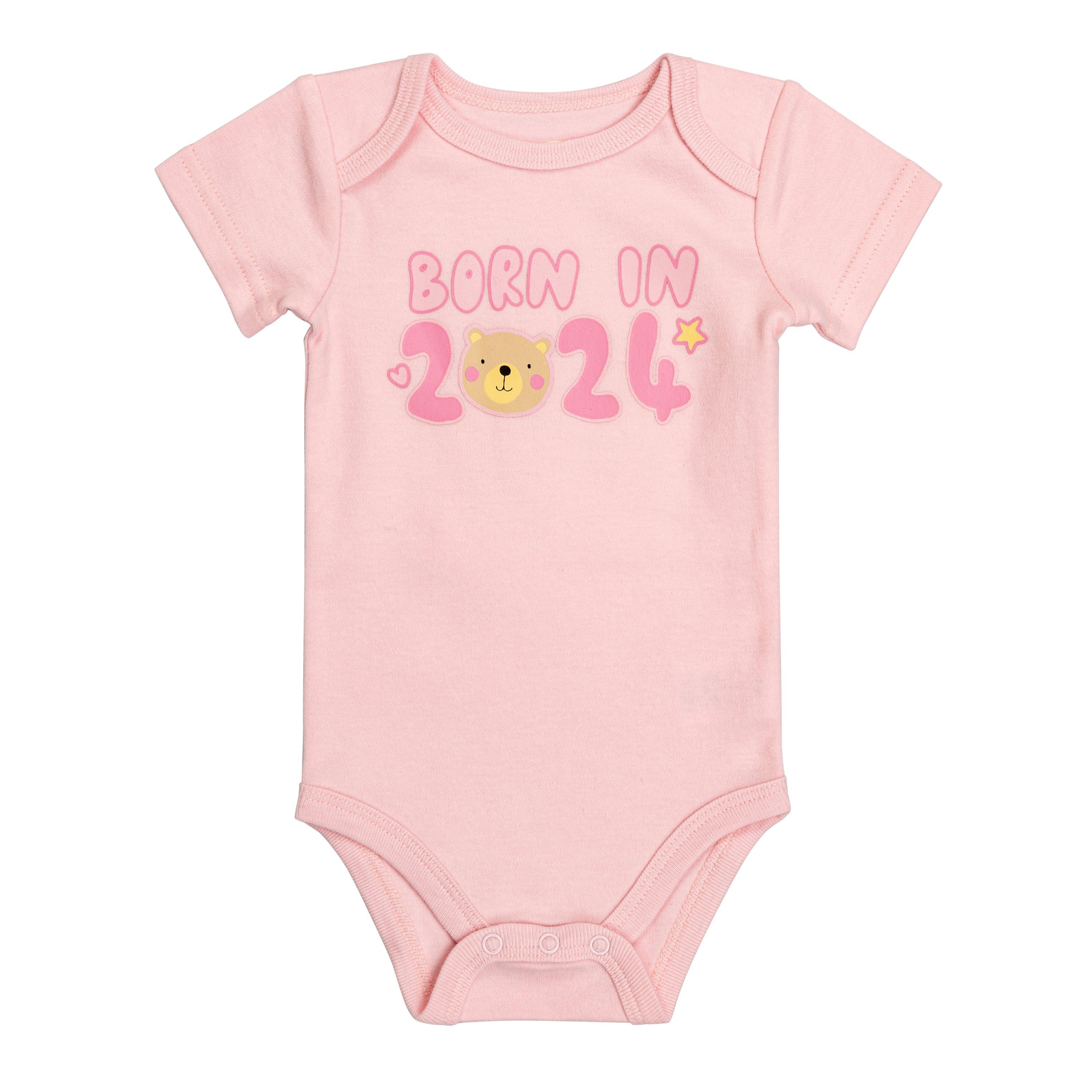 PINK - Hello World - Babygrow and Hat Set Babies - 2