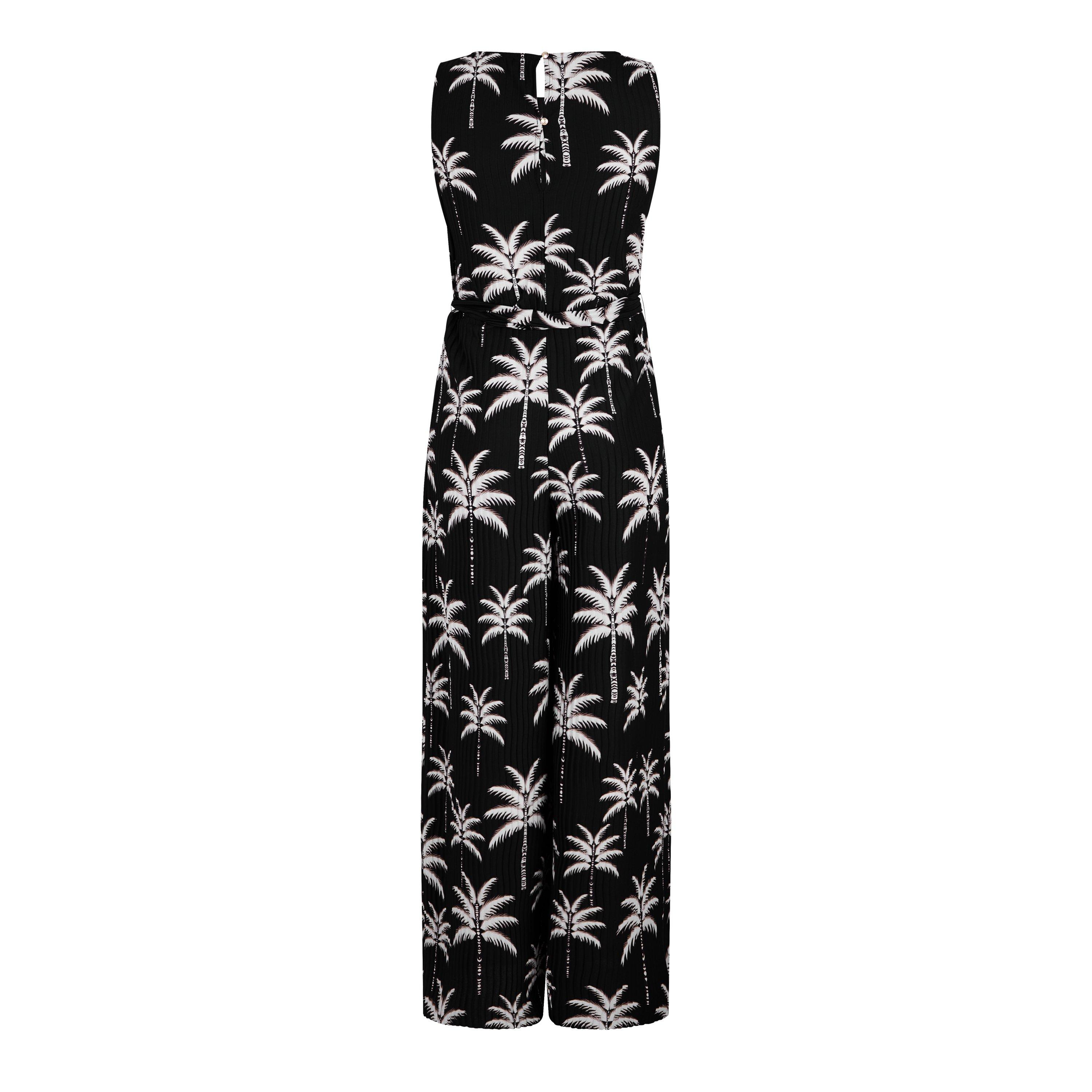 Palm Print - Biba - Biba Plisse Jumpsuit - 6