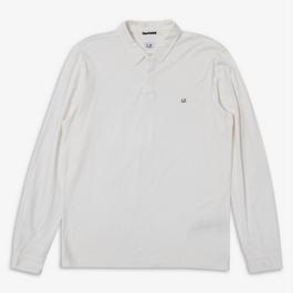 CP Company Sleeve Mercerised Cotton Polo Shirt