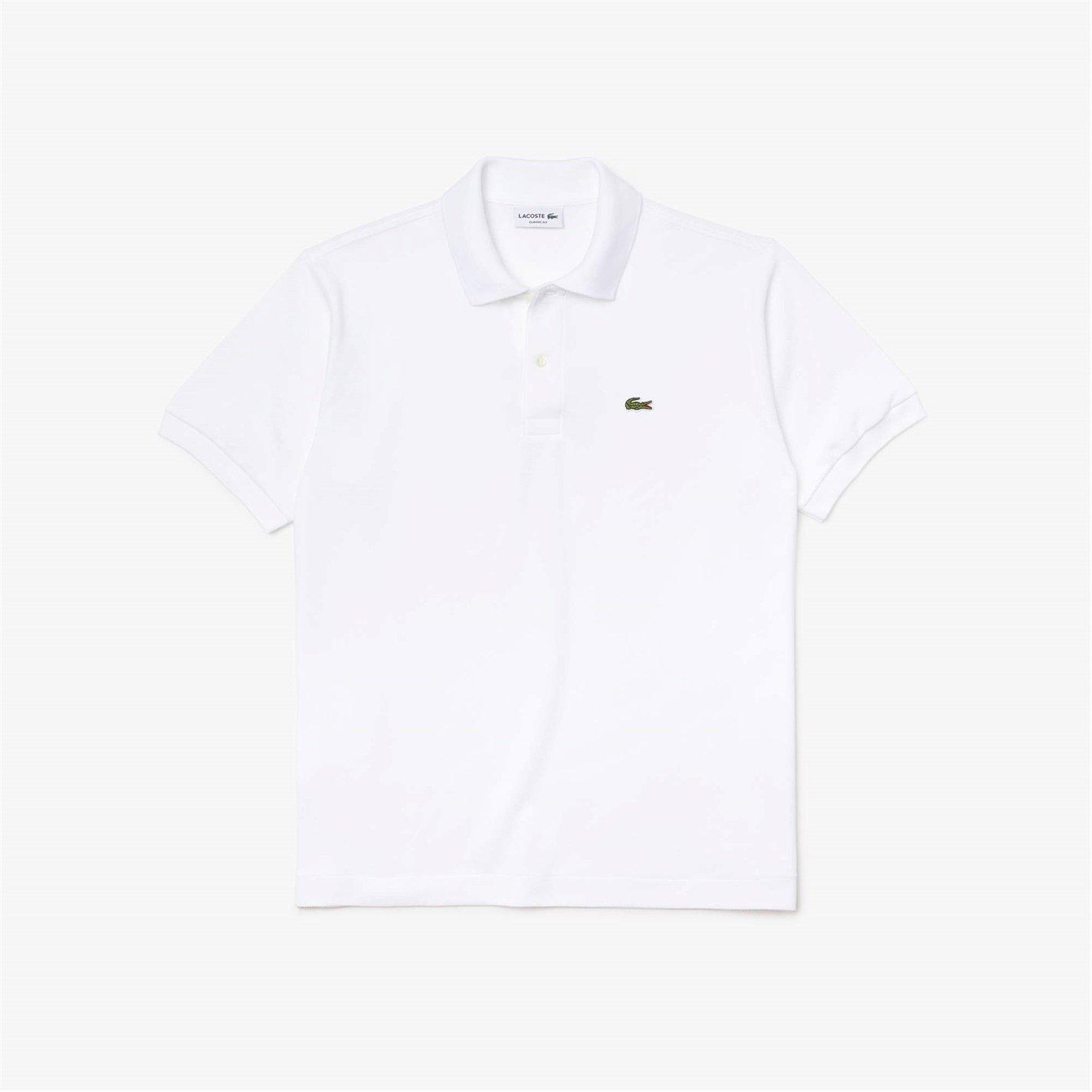 Blanco 001 - Lacoste - Men's Classic Short Sleeve Polo Shirt - 1