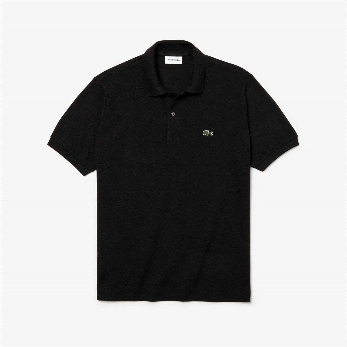 Lacoste Men's Black 031 Classic Short Sleeve Polo Shirt - XL