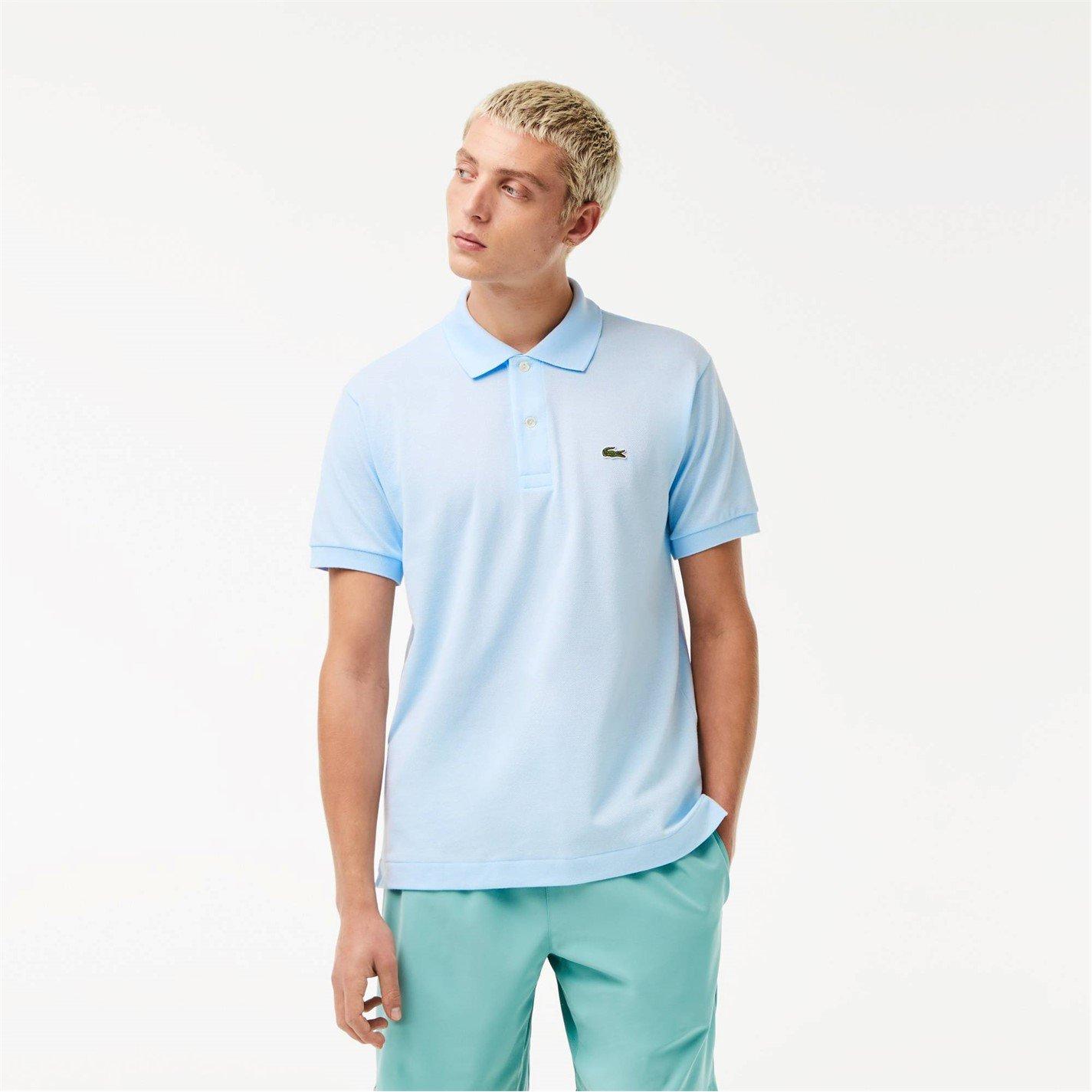 Hellblau T01 - Lacoste - Men's Classic Short Sleeve Polo Shirt - 3
