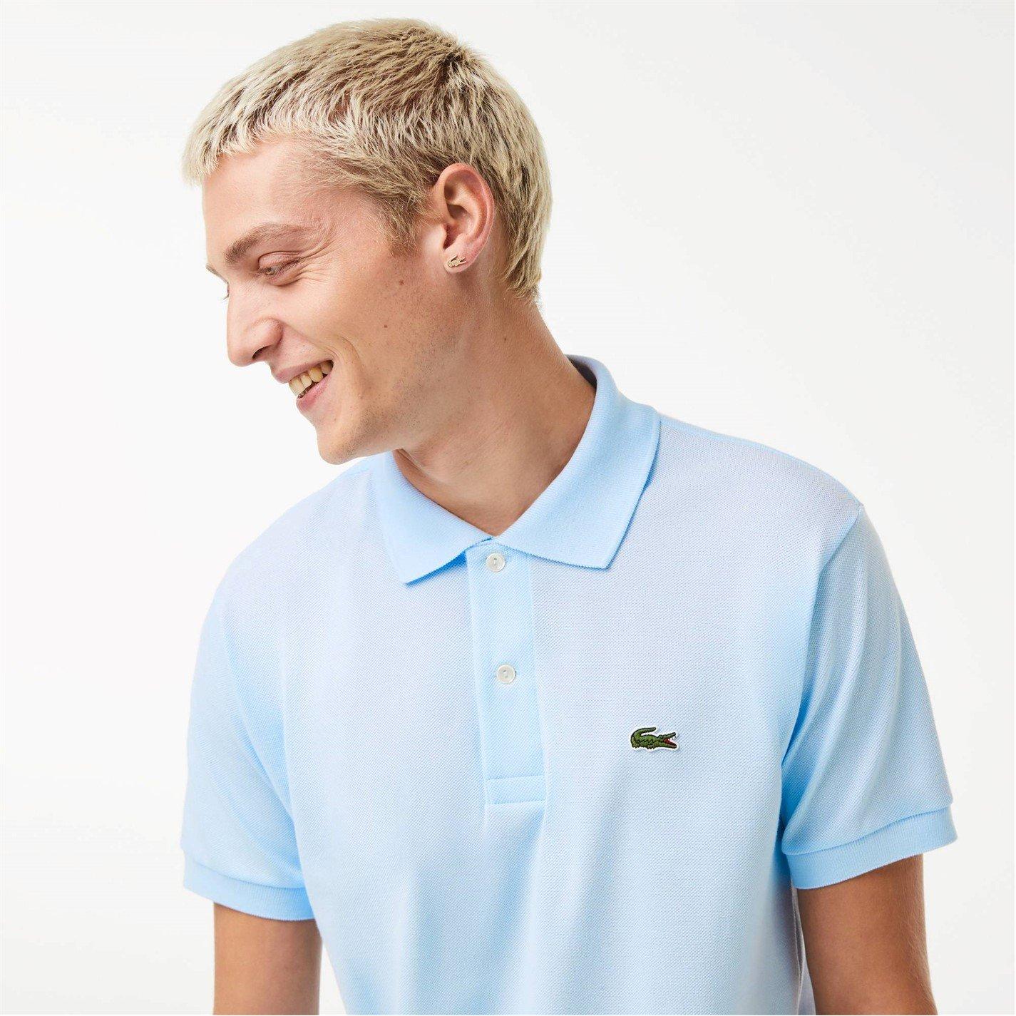 Hellblau T01 - Lacoste - Men's Classic Short Sleeve Polo Shirt - 5