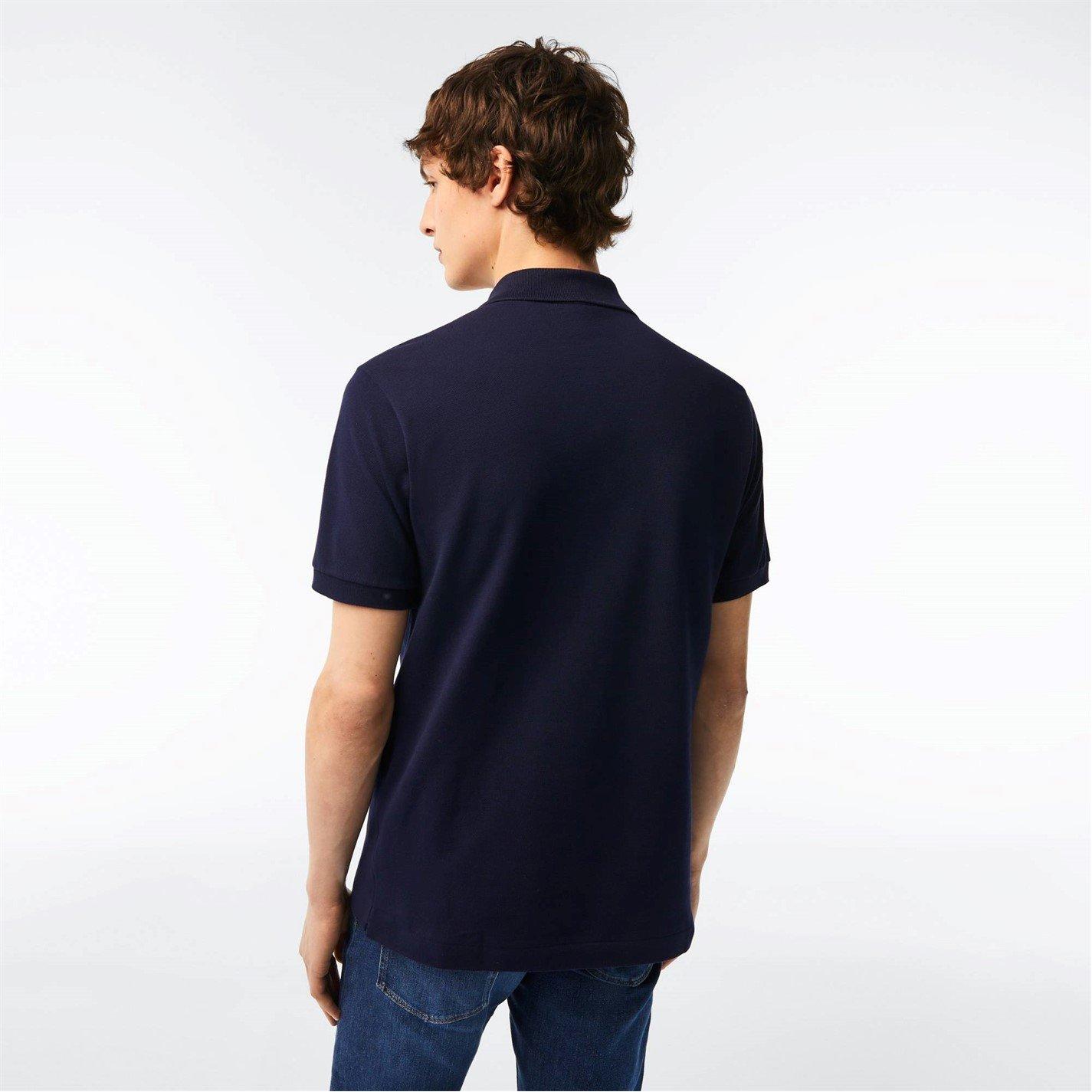 Navy 166 - Lacoste - Men's Classic Short Sleeve Polo Shirt - 4