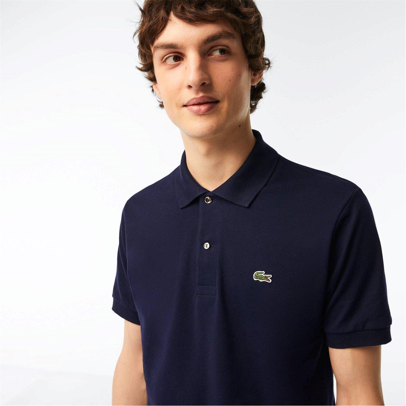 Navy 166 - Lacoste - Men's Classic Short Sleeve Polo Shirt - 5