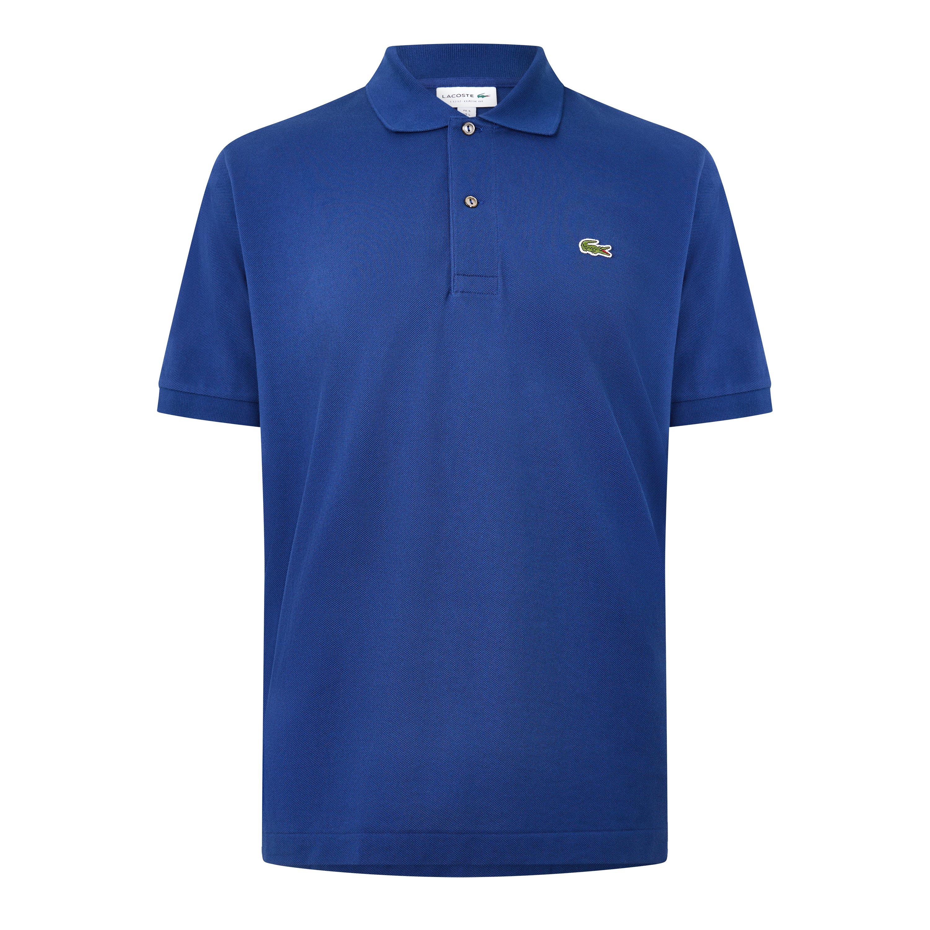 Lacoste Men's Classic Short Sleeve Polo Shirt - Methylene F9f - XL
