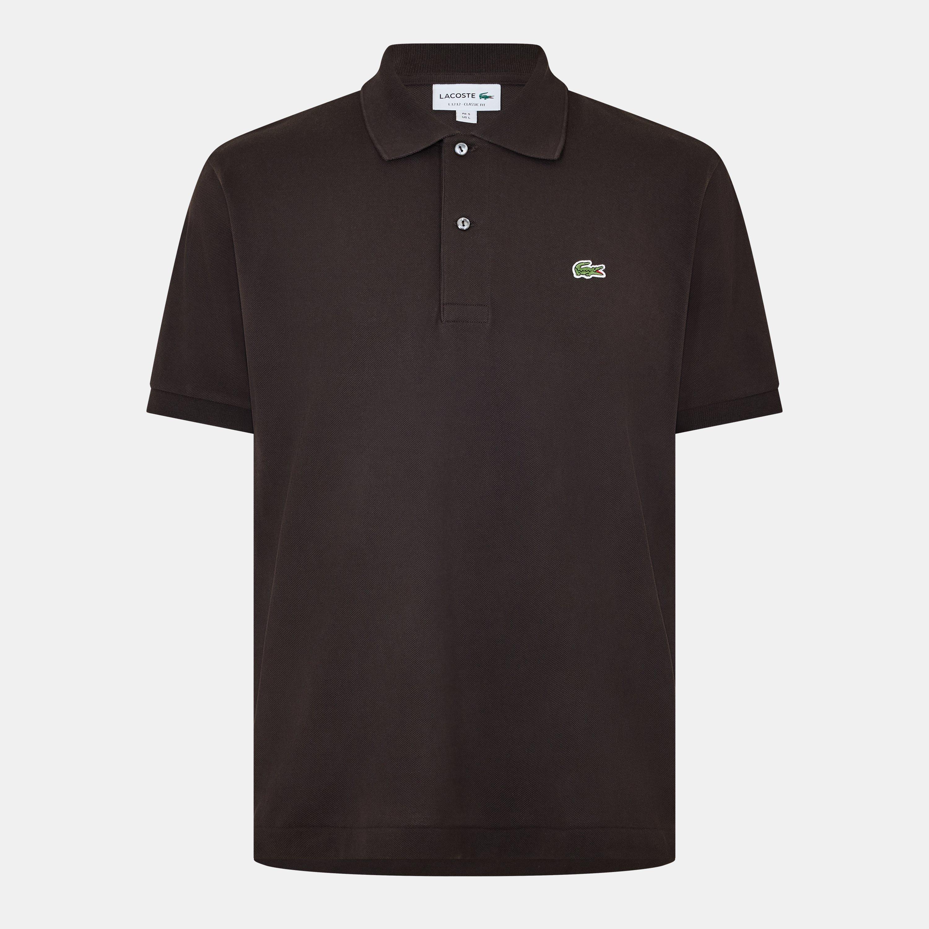 Lacoste Men's Classic Short Sleeve Polo Shirt - Port SKB - M