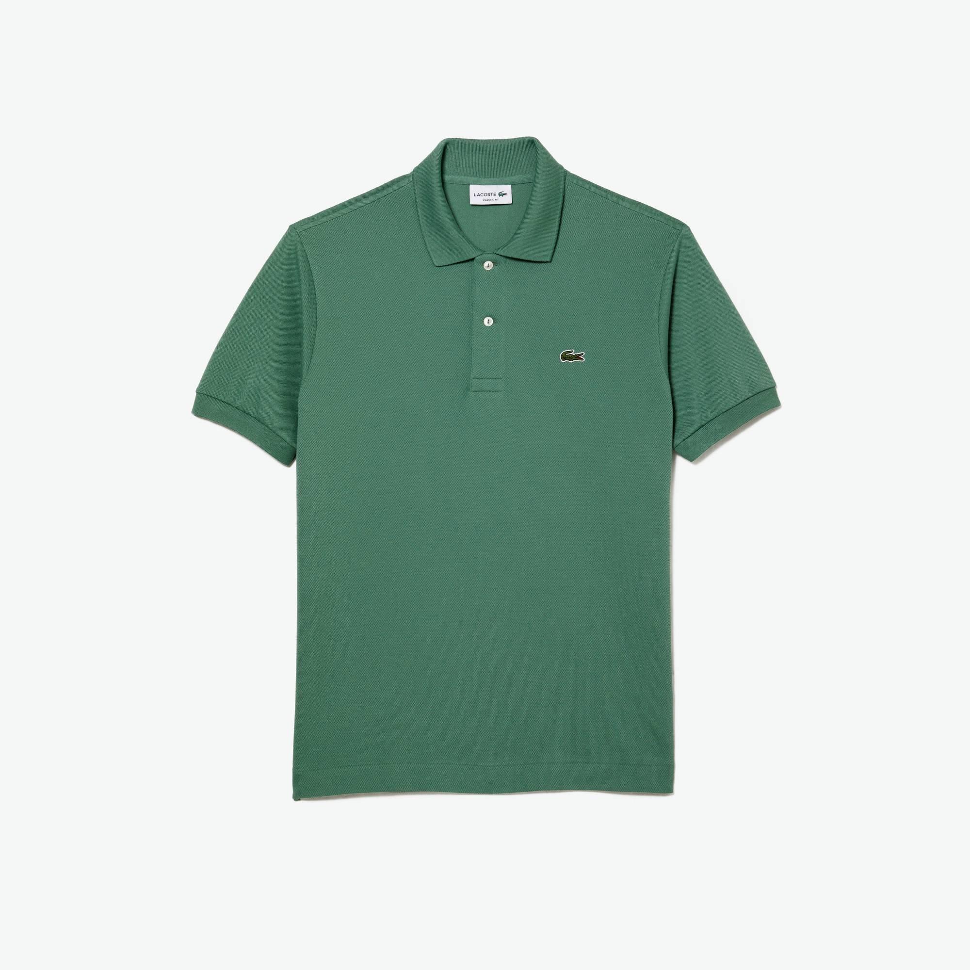 Lacoste Men's Classic Short Sleeve Polo Shirt - Ash Tree KX5 - XS