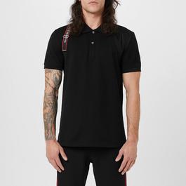 Alexander McQueen Tape Harness Polo Shirt