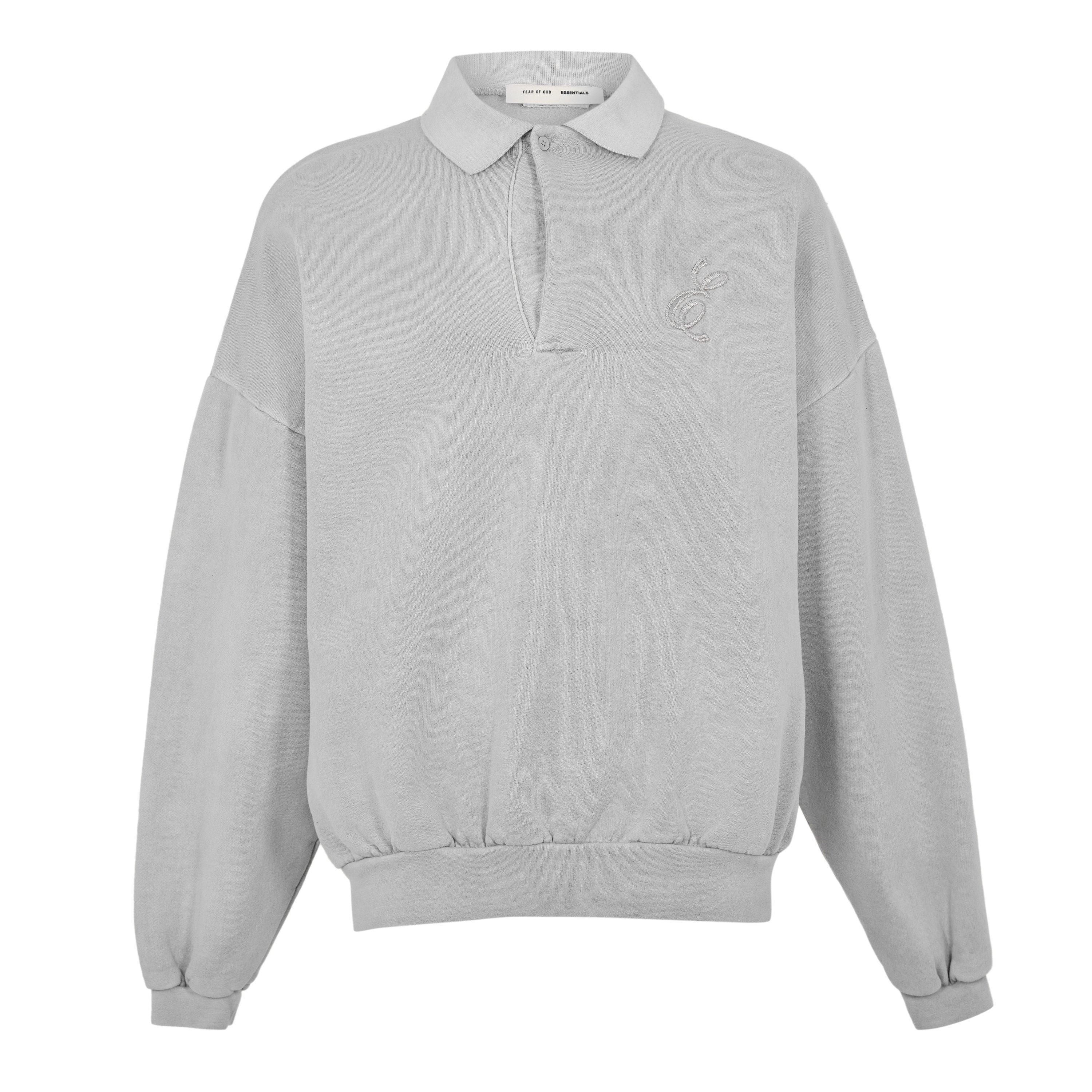 Fear Of God Essentials Men's Long Sleeve Polo Shirt | USC