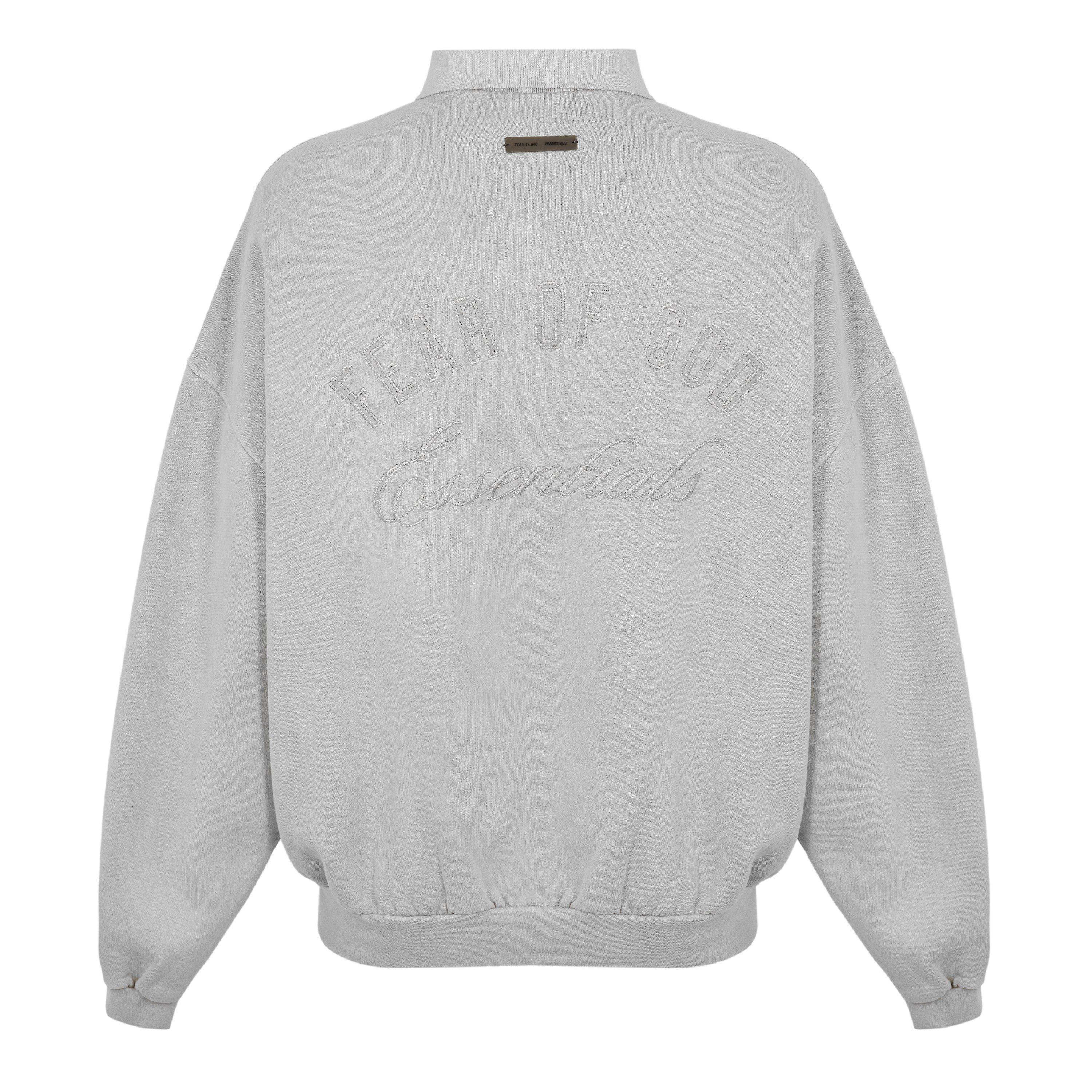 Fear Of God Essentials Men's Long Sleeve Polo Shirt | USC