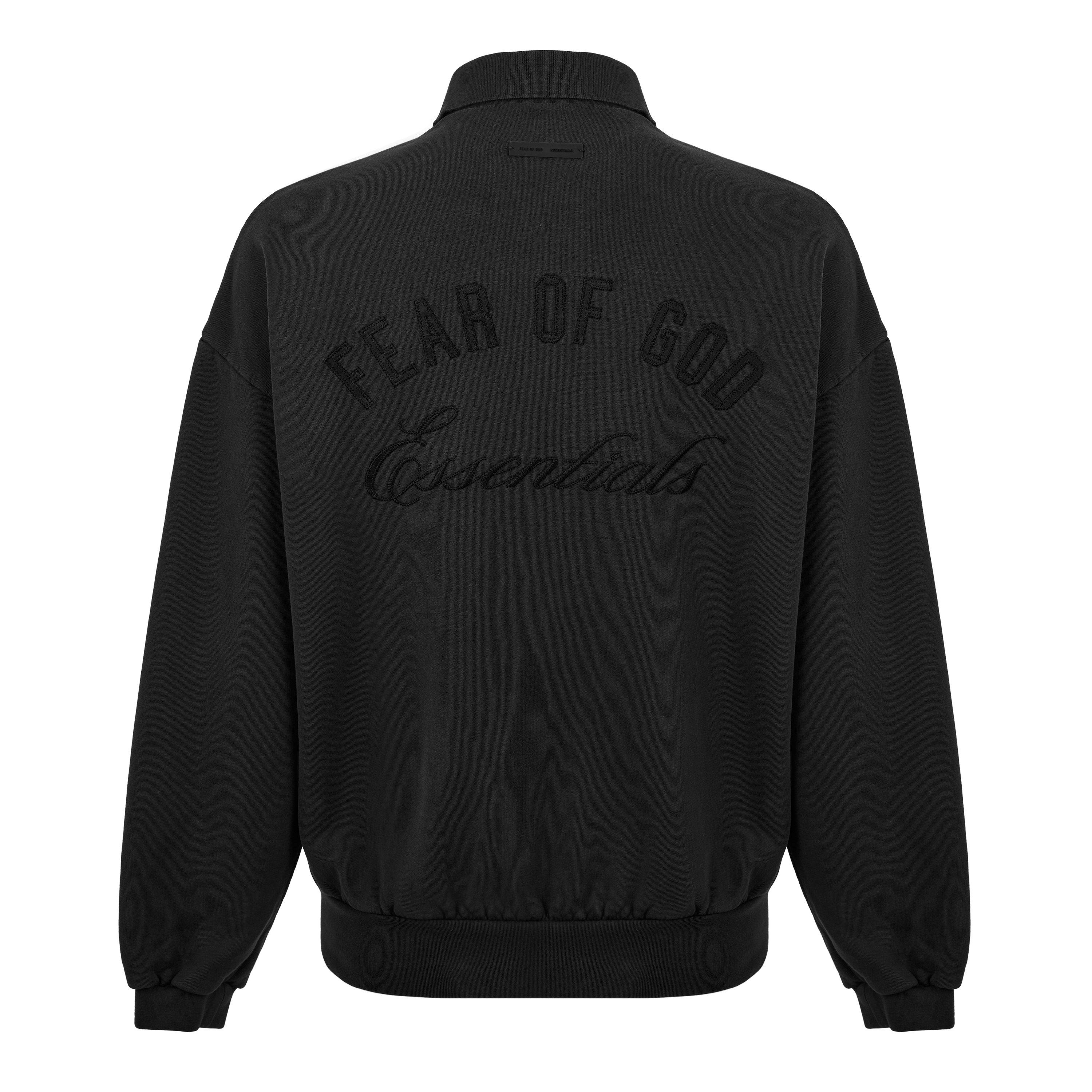 Fear Of God Essentials Men's Long Sleeve Polo Shirt | USC
