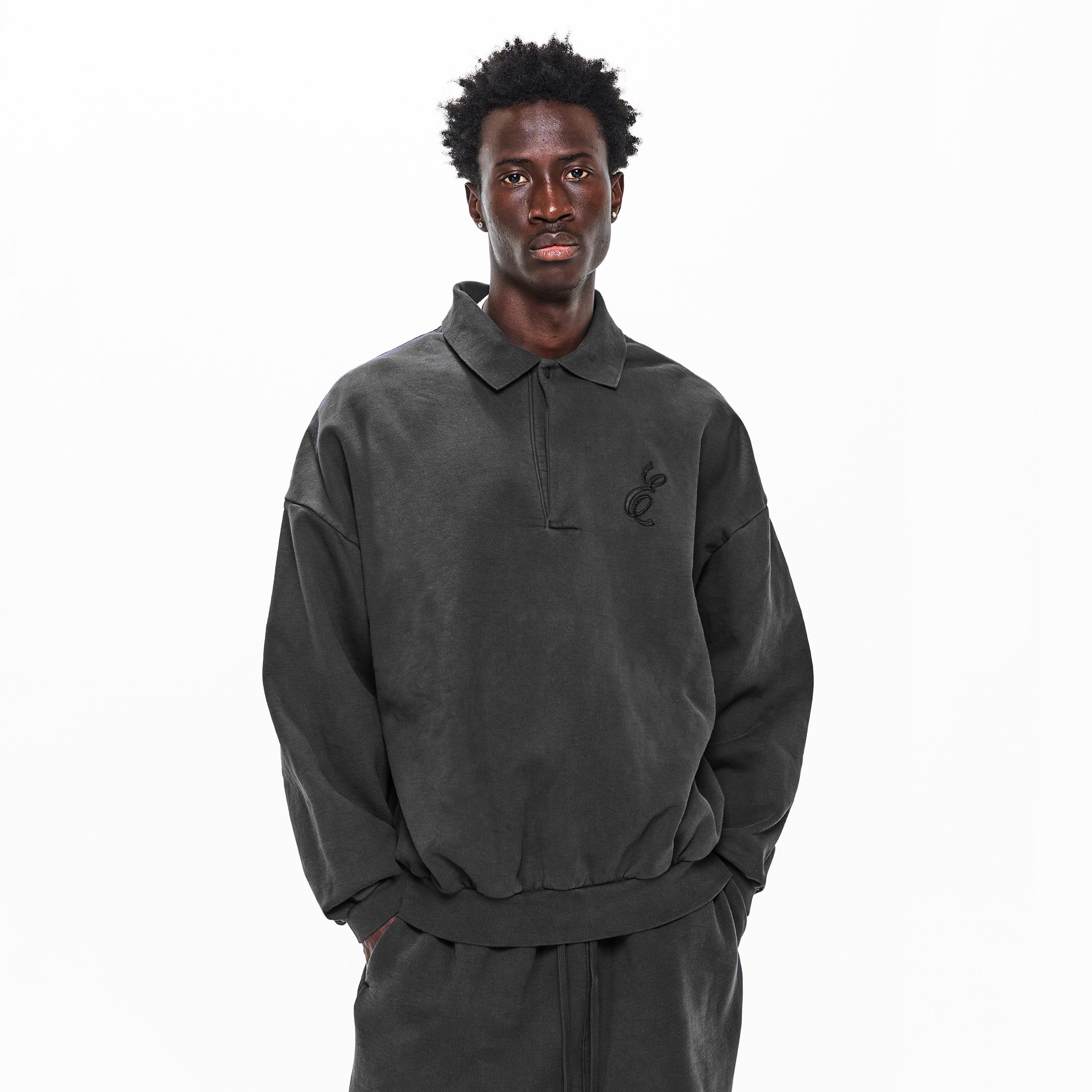 Vintage Black - Fear Of God Essentials - FGE Script Polo Sn62 - 3