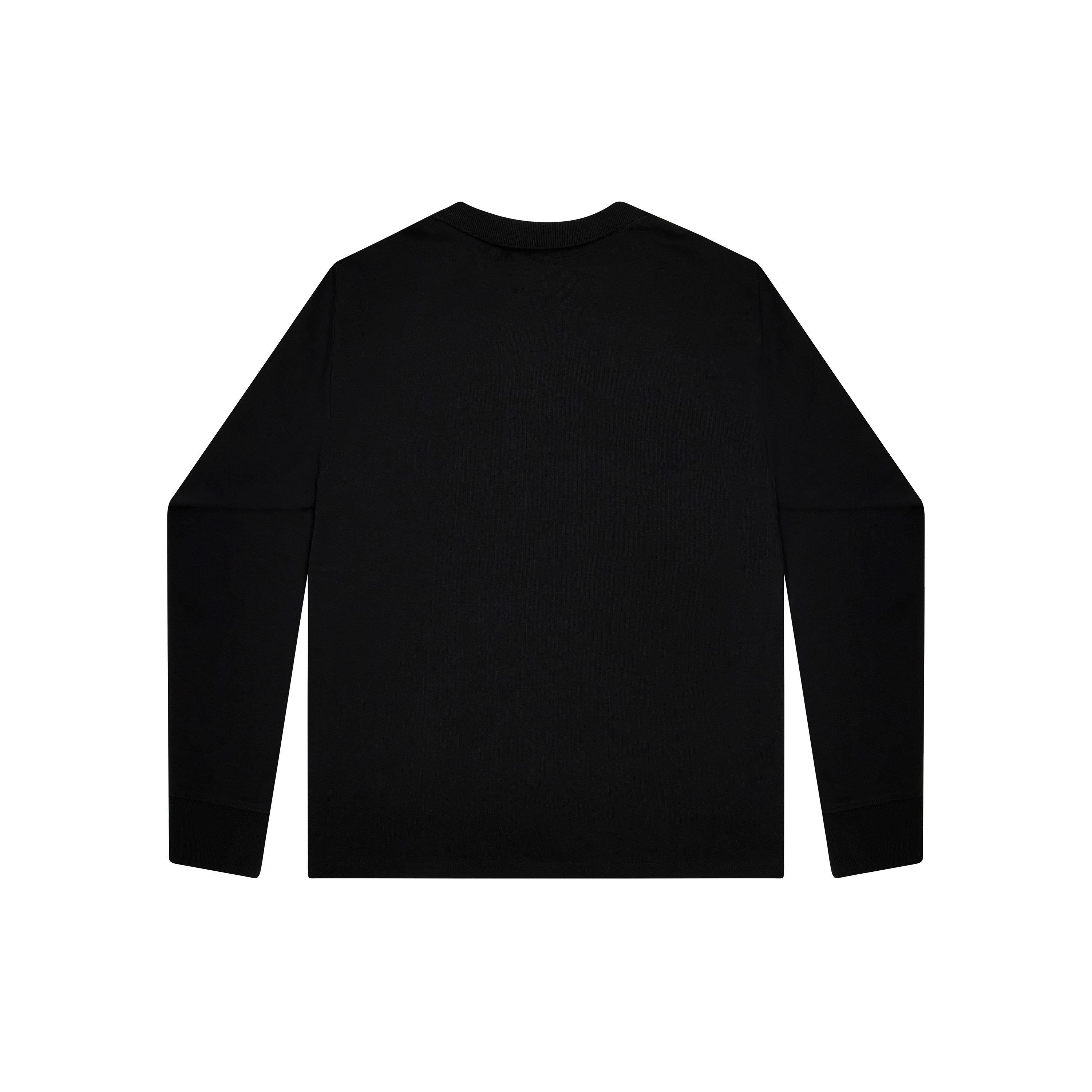 Nero - No Fear - Fear Long Sleeve Polo Shirt - 2