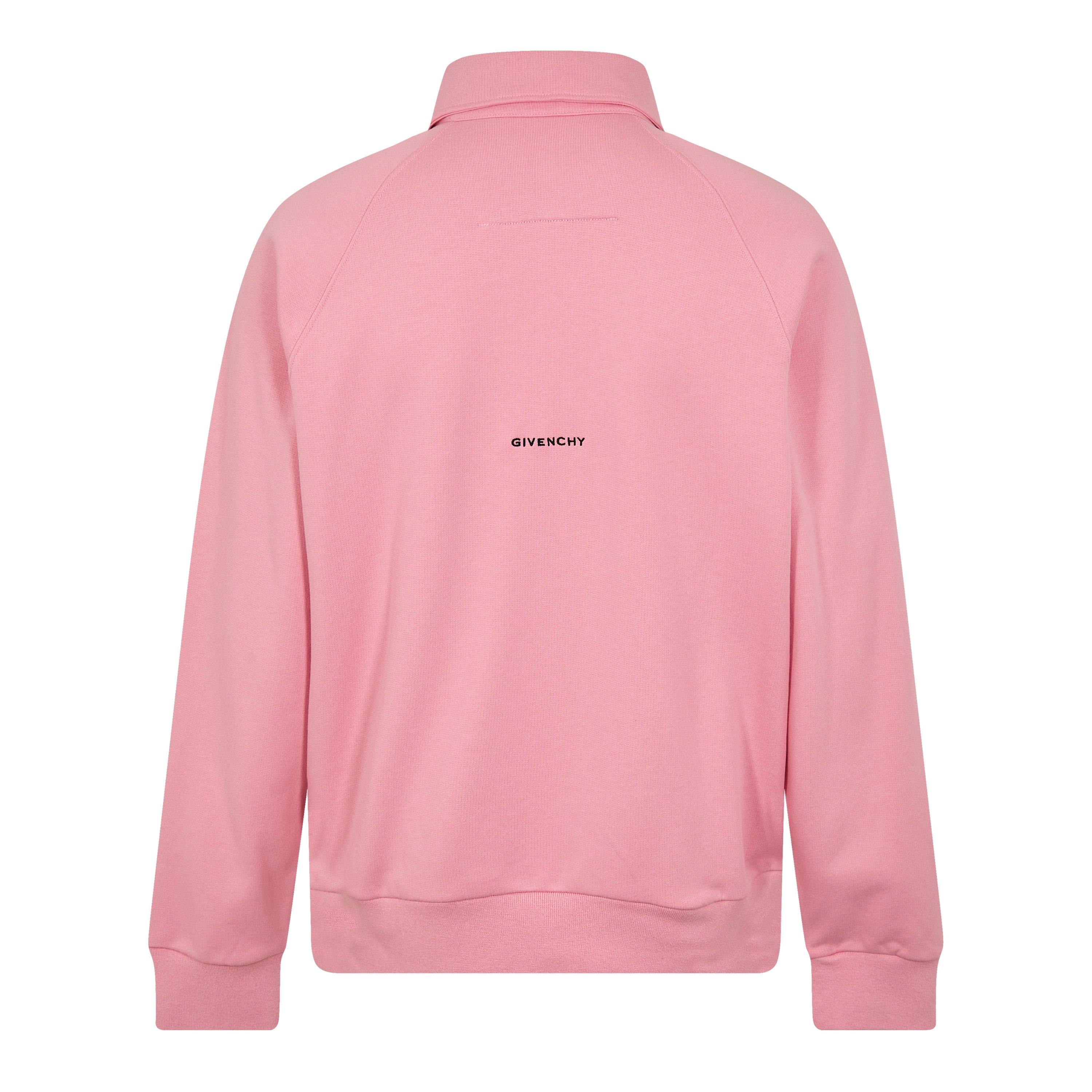 Pink - GIVENCHY - Men's Long-Sleeve Polo Shirt - 2