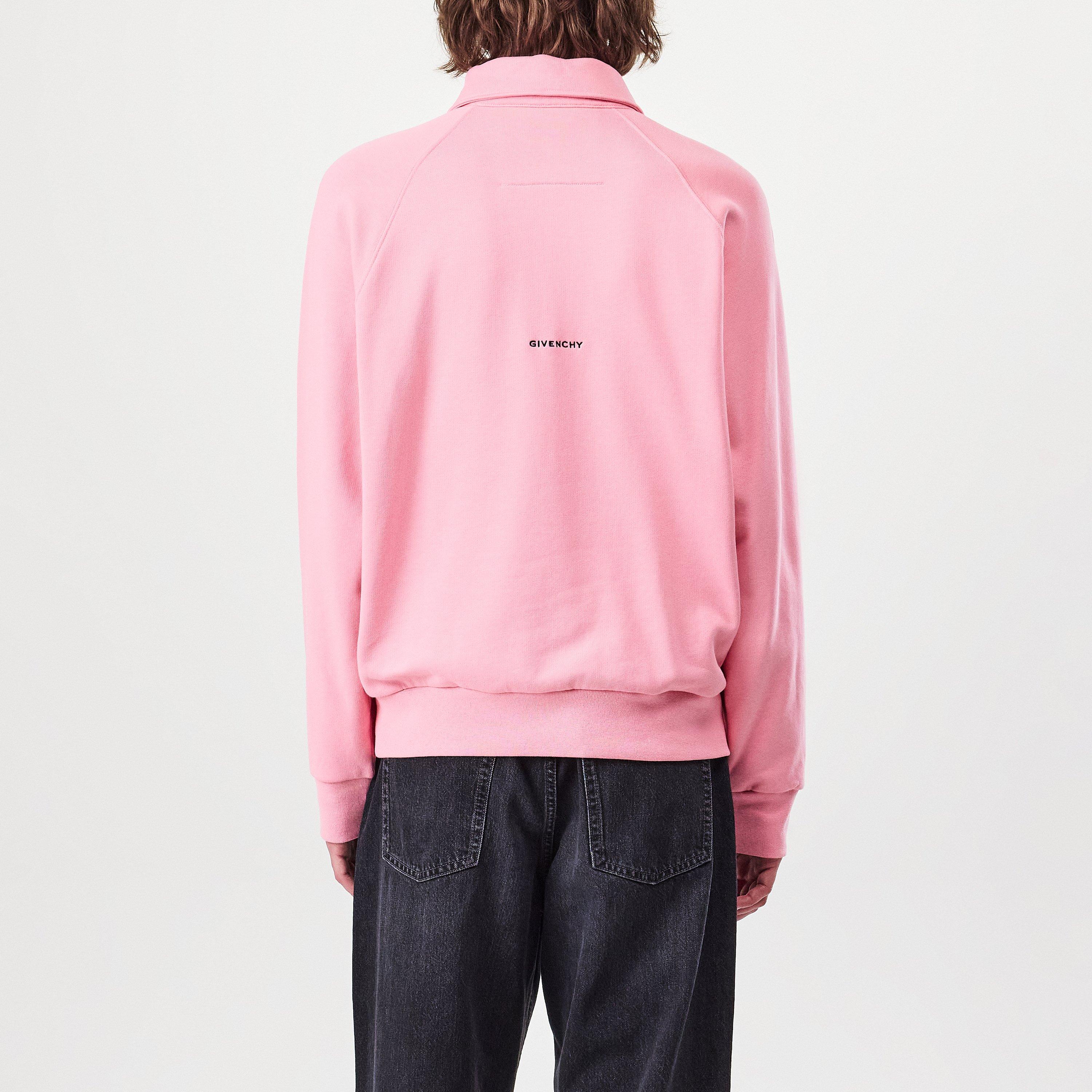 Pink - GIVENCHY - Men's Long-Sleeve Polo Shirt - 3