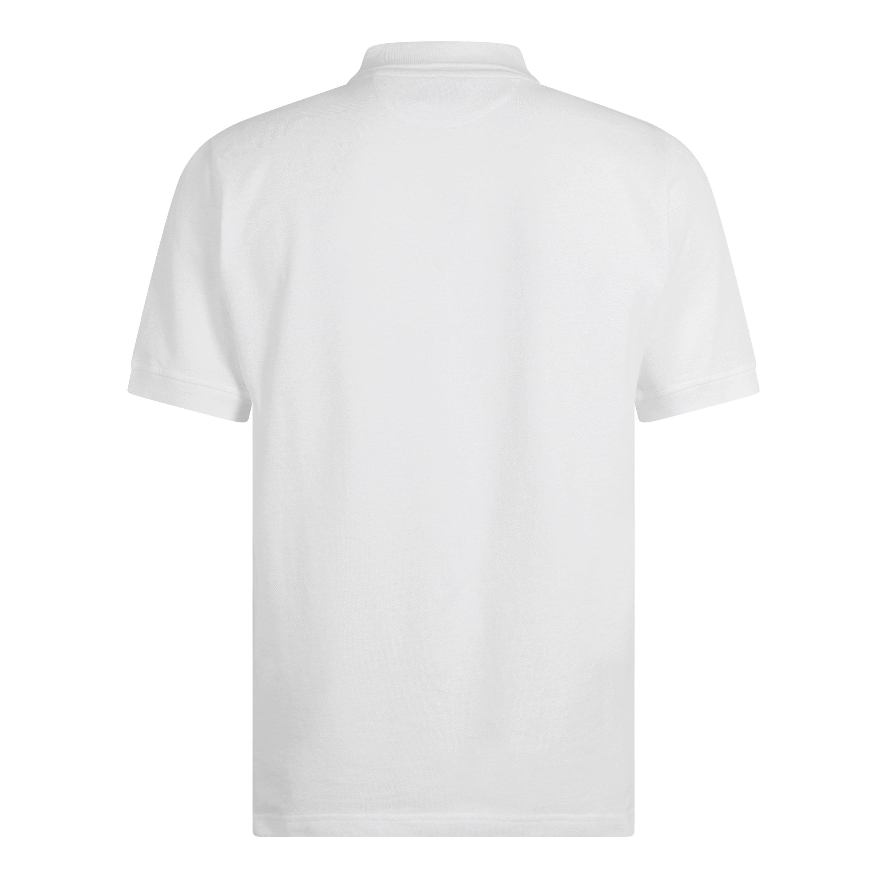 White 82 - Pal Zileri - Short Sleeved Zip Polo Shirt - 2