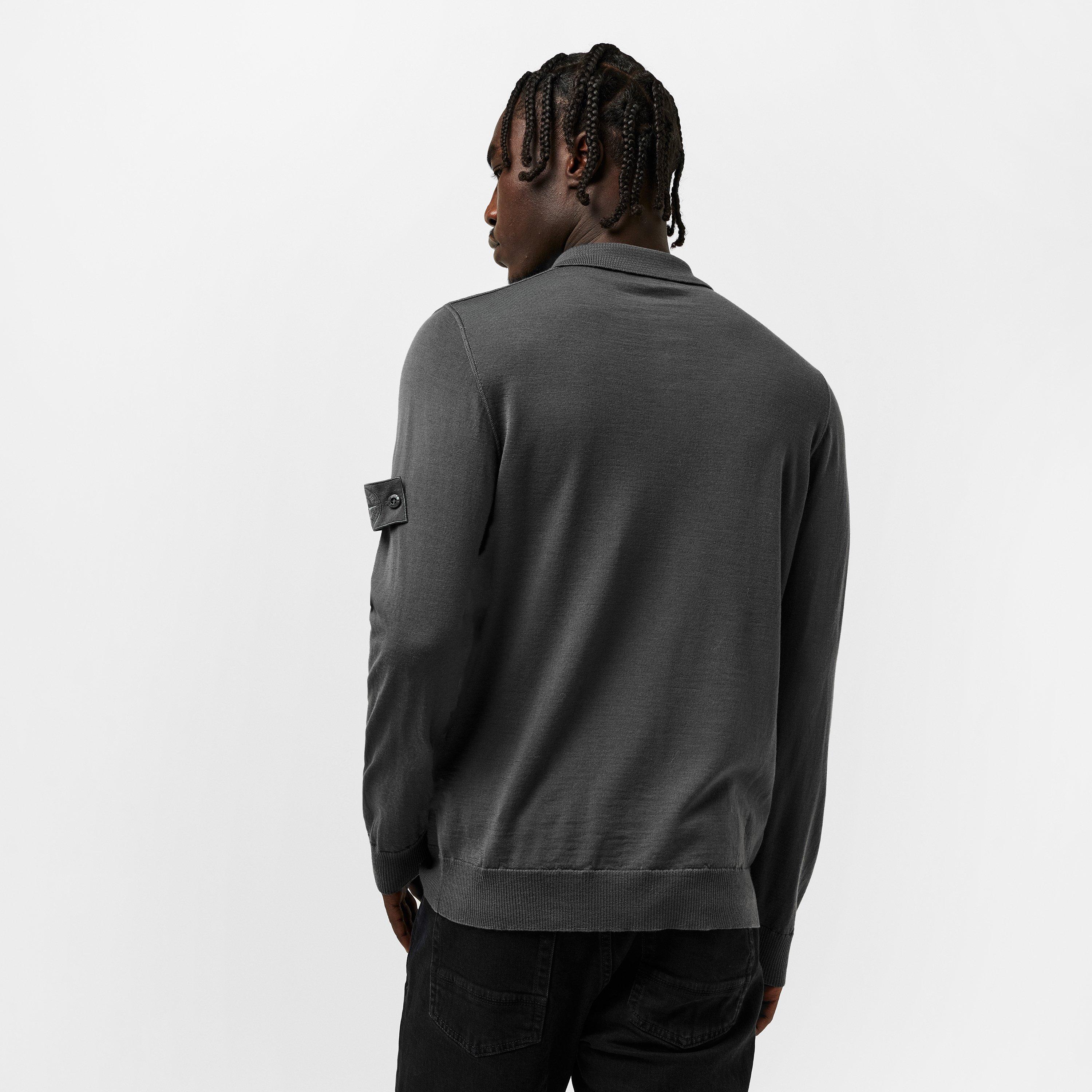 Fumo V0067 - Stone Island Ghost - Mens Ghost Knit Polo - 4