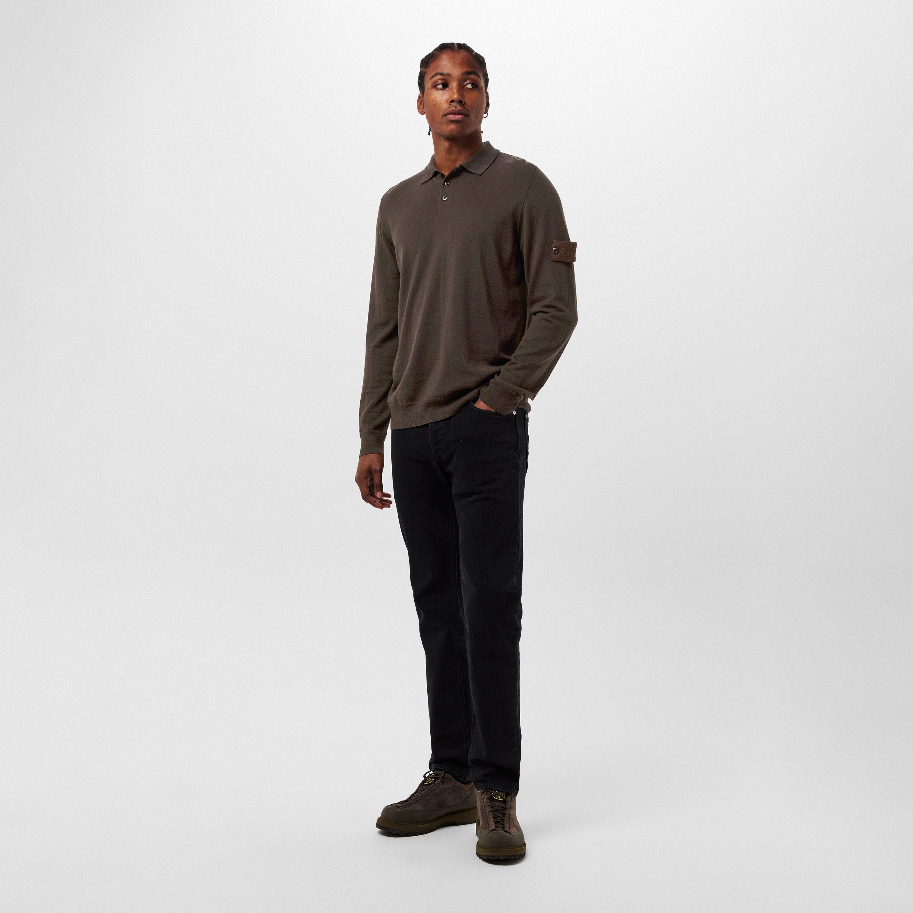 Moro V0070 - Stone Island Ghost - Mens Ghost Knit Polo - 6