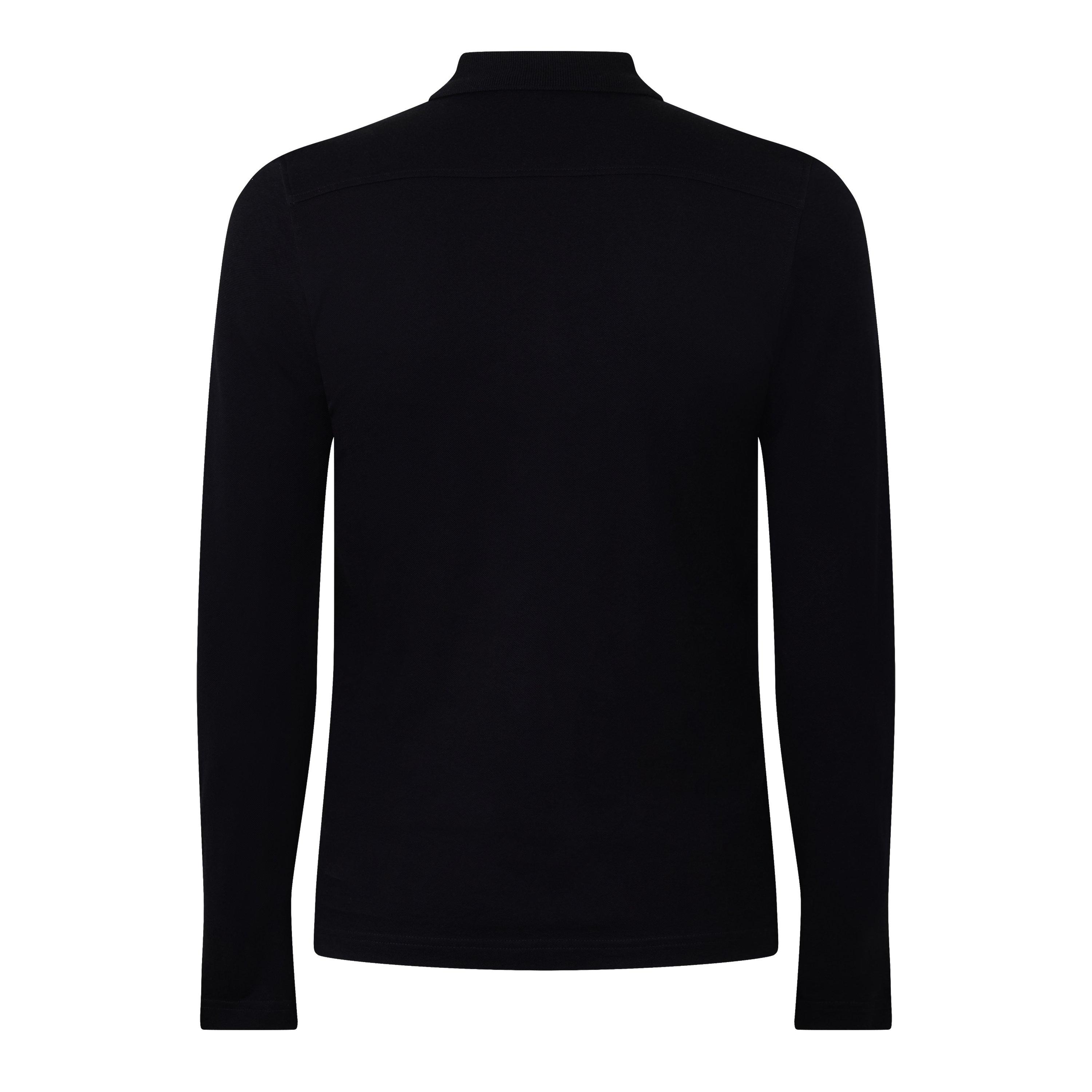 Black Black B - Diesel - Men's T-Smith-Doval Long Sleeve Polo Shirt - 2