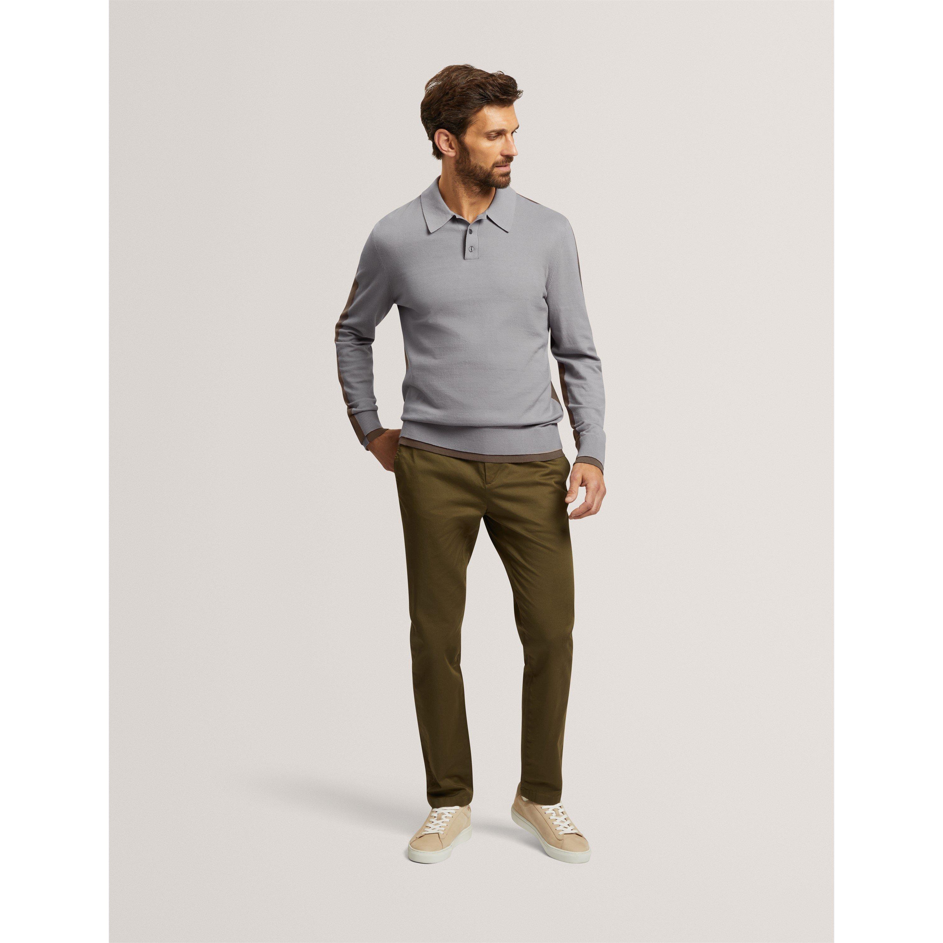 Dk-Grey - Ted Baker - Ted LS Polo Sn71 - 5
