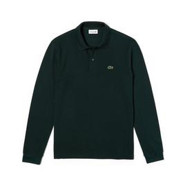 Lacoste Long Sleeve Embroidered Polo Shirt